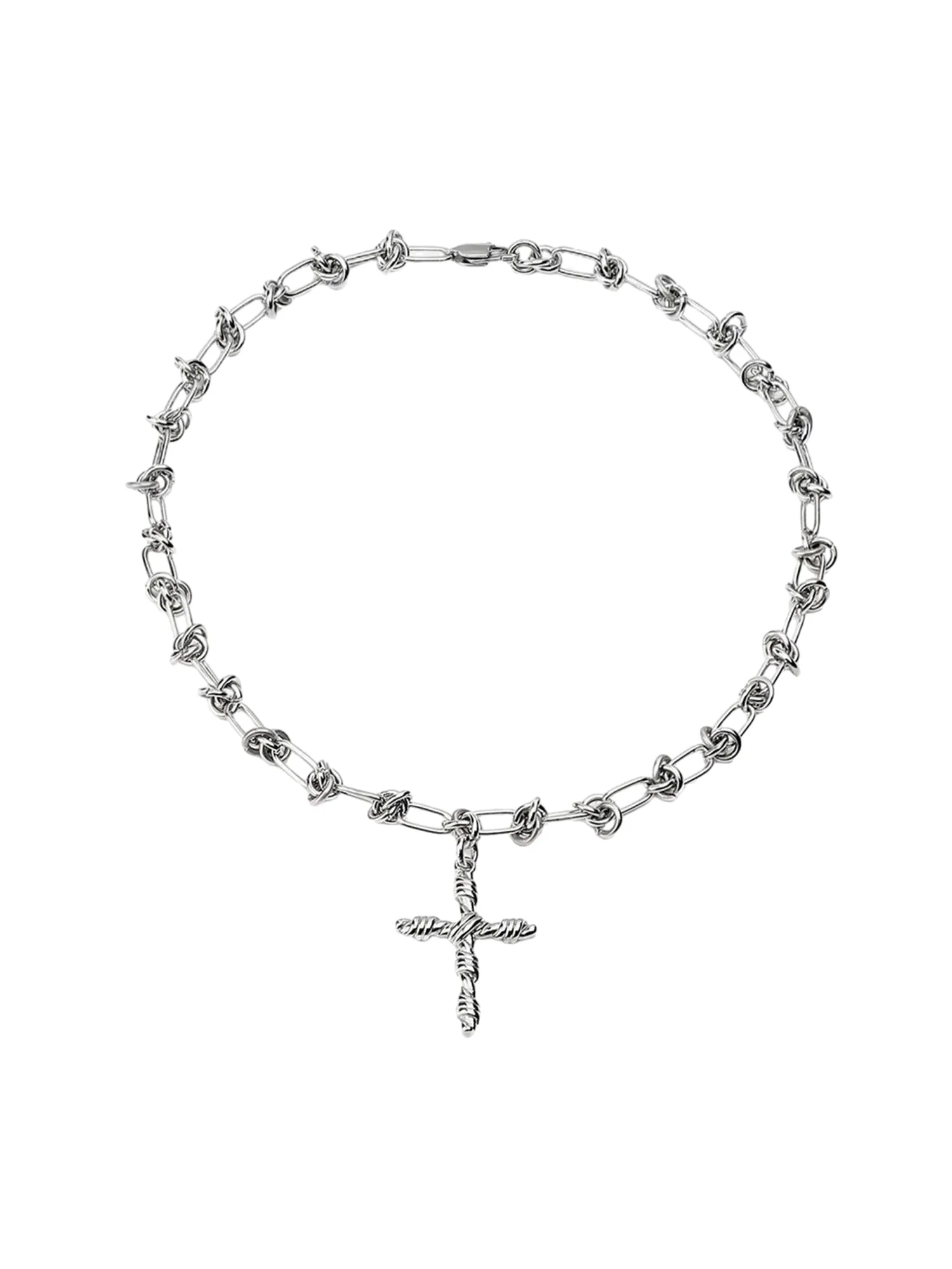 Thesupermade Hip Hop Knotted Necklace sold by Thesupermade