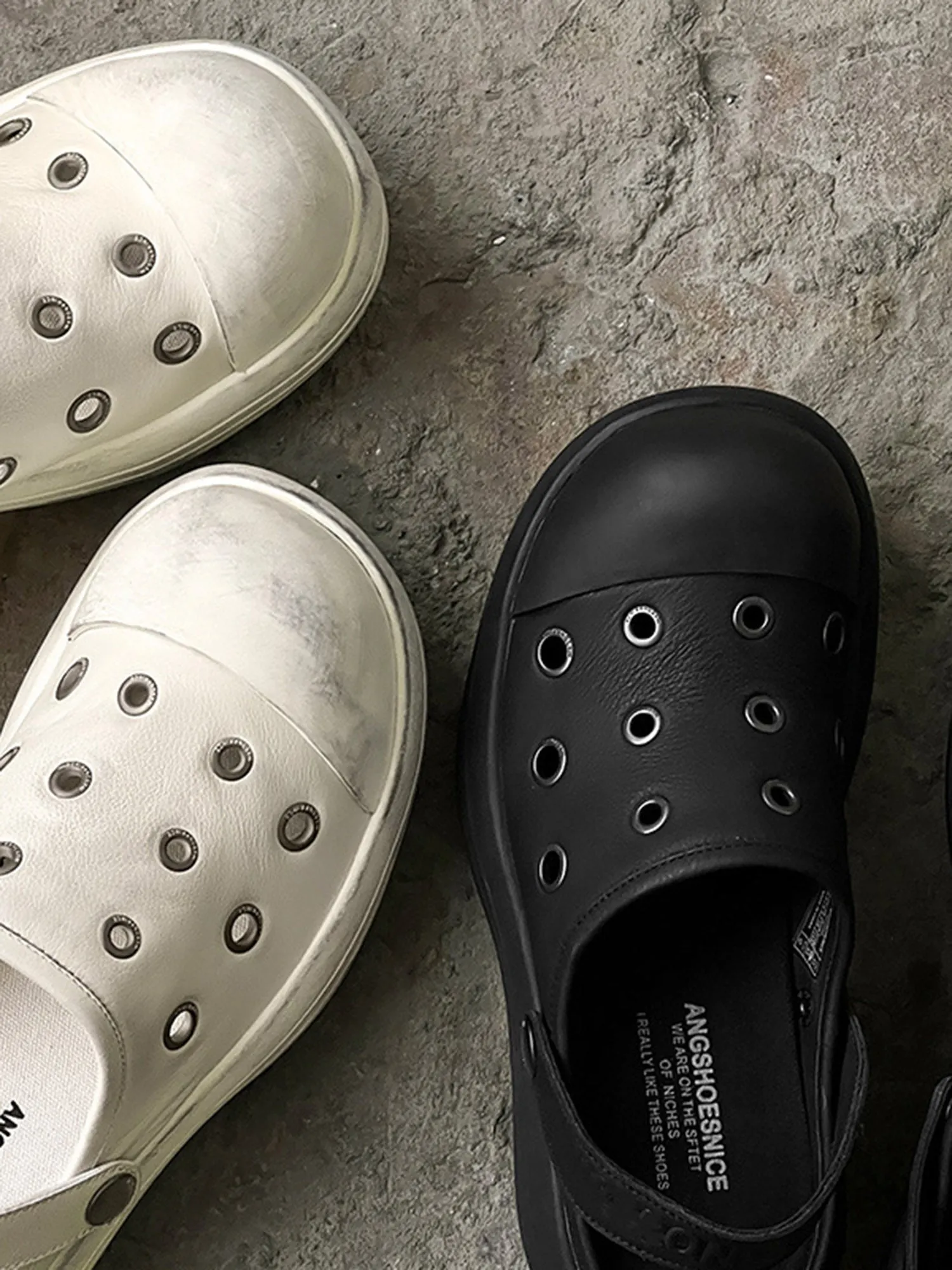 Thesupermade Street Hip-hop Retro Hollow Breathable Dirty Shoes sold by Thesupermade product image thumbnail 4