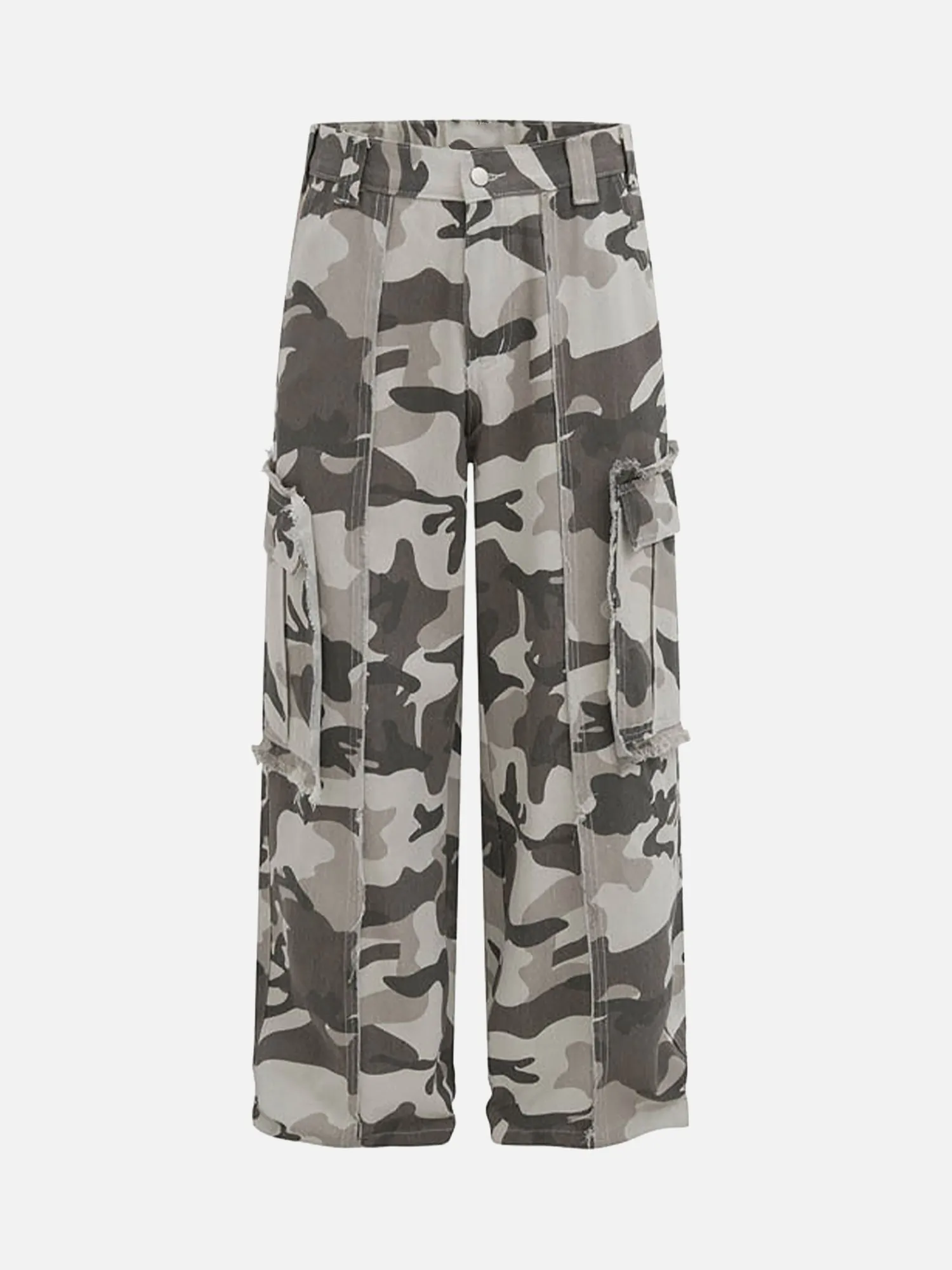 Camouflage Multi-pocket Camo Cargo Pants sold by Thesupermade