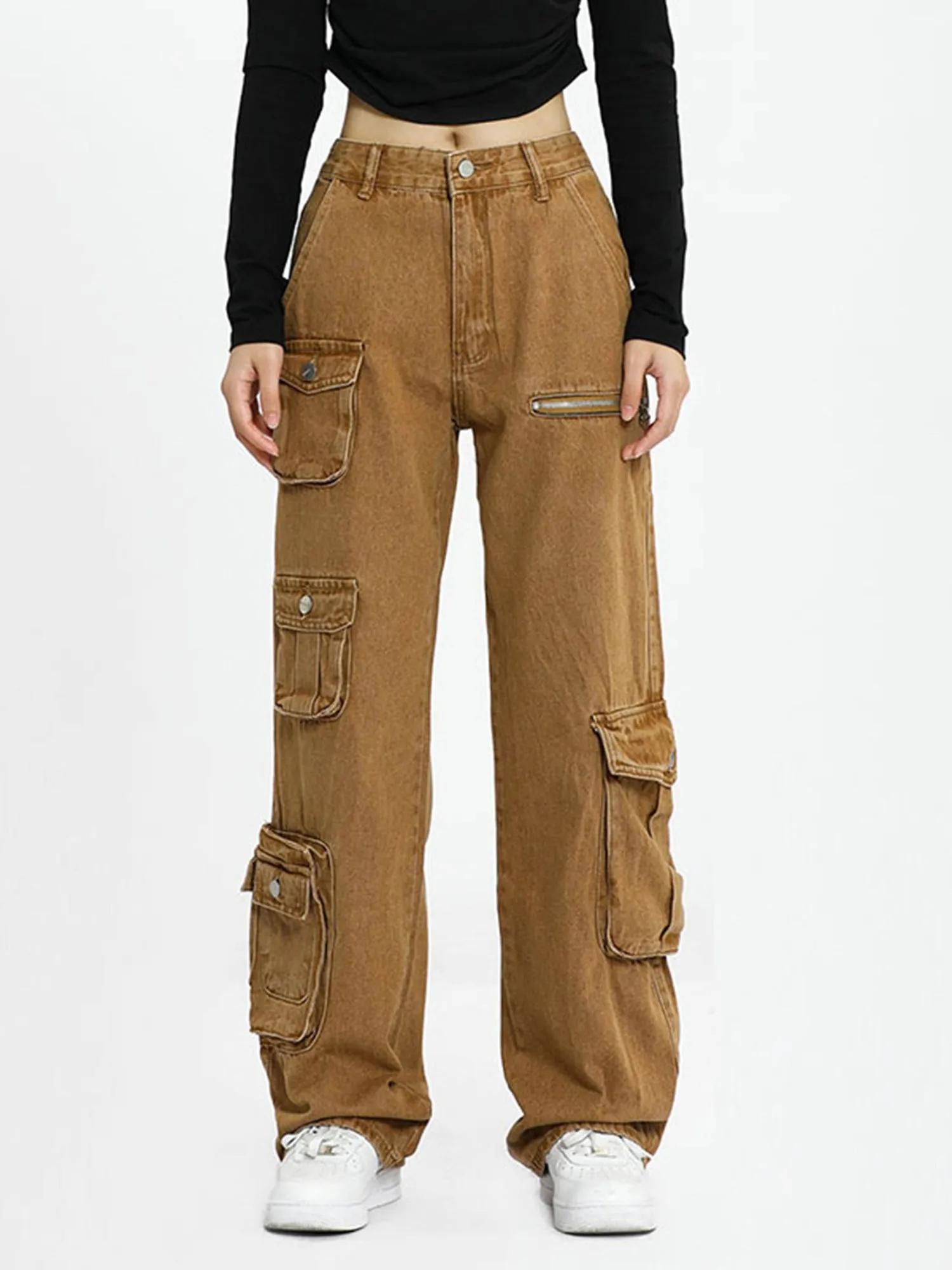 Thesupermade American Multi-Pocket Work Pants - 1659 sold by Thesupermade product image thumbnail 2