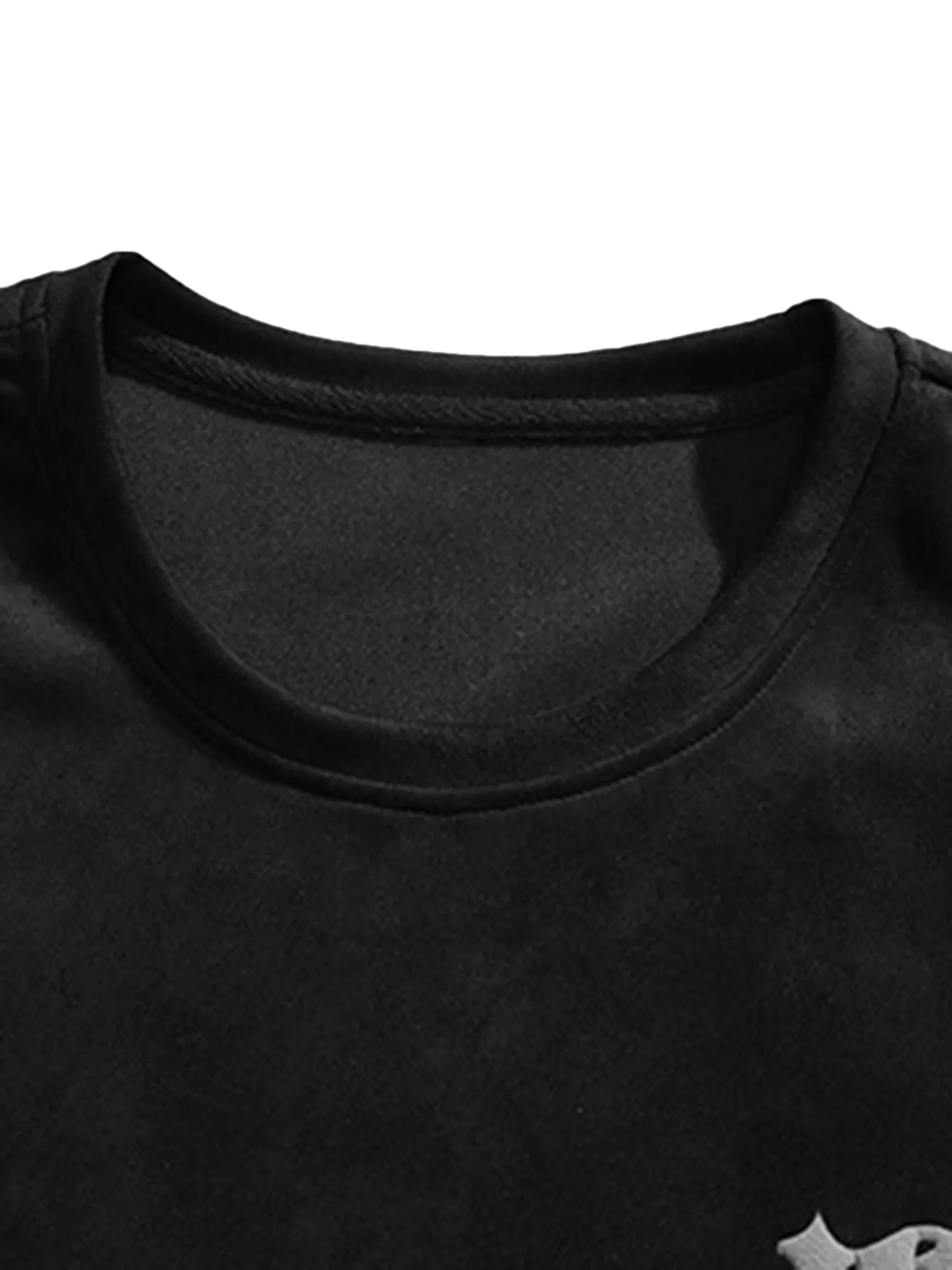 Thesupermade Gothic Font Ice Silk Loose Sleeveless Vest sold by Thesupermade product image thumbnail 5