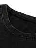 Thesupermade Art Letter Washed Distressed Vest sold by Thesupermade