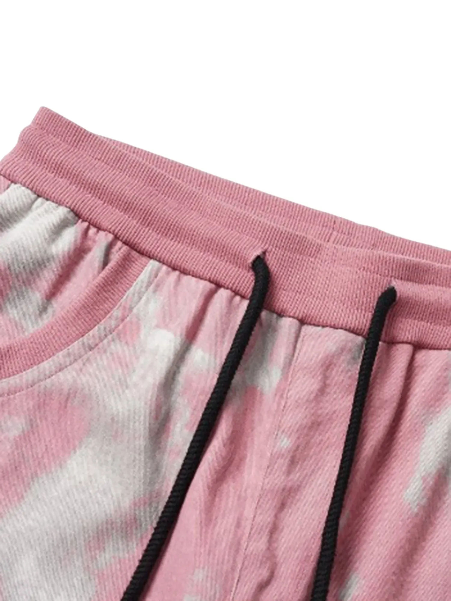 Contrast Color Casual Drawstring Cuffs Sweatpants sold by Thesupermade product image thumbnail 5