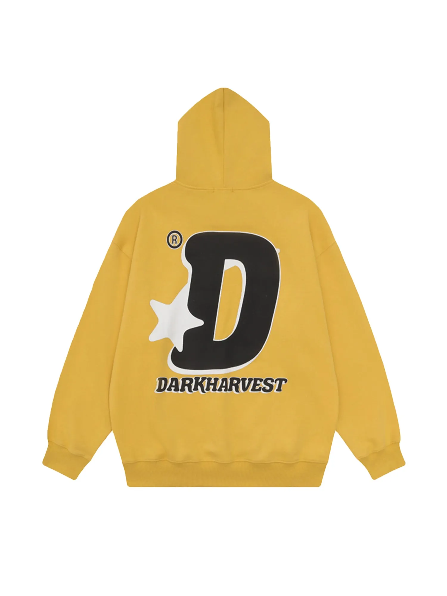 Thesupermade Star Letter Print Hooded Sweatshirt sold by Thesupermade product image thumbnail 3