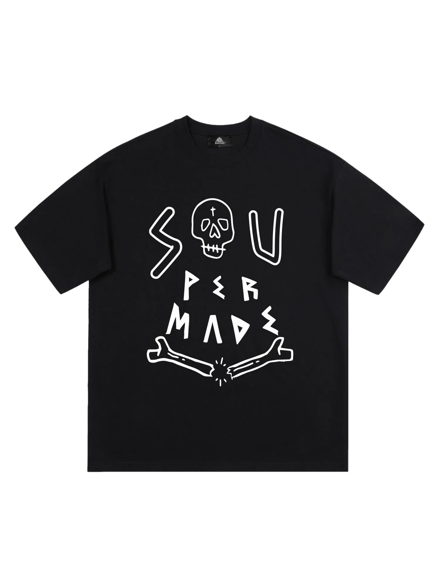Thesupermade Skull Print T-shirt - 1991 sold by Thesupermade