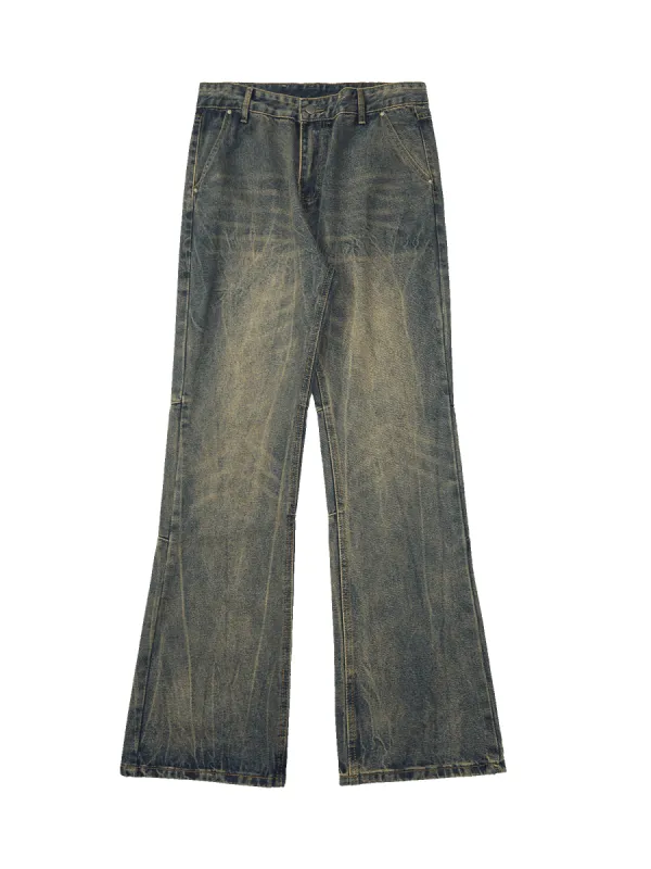 Thesupermade High Street Washed Distressed Jeans sold by Thesupermade