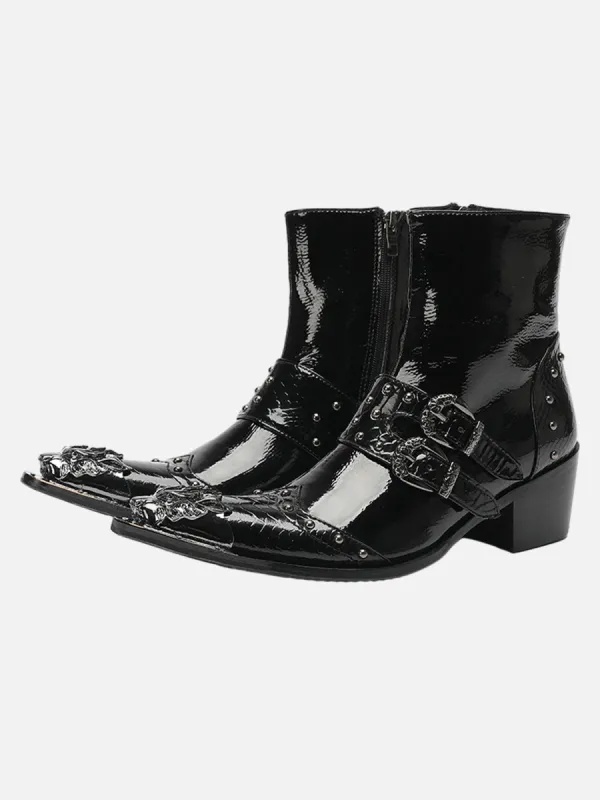 European And American Style Retro British Mid-top Chelsea Short Boots sold by Thesupermade