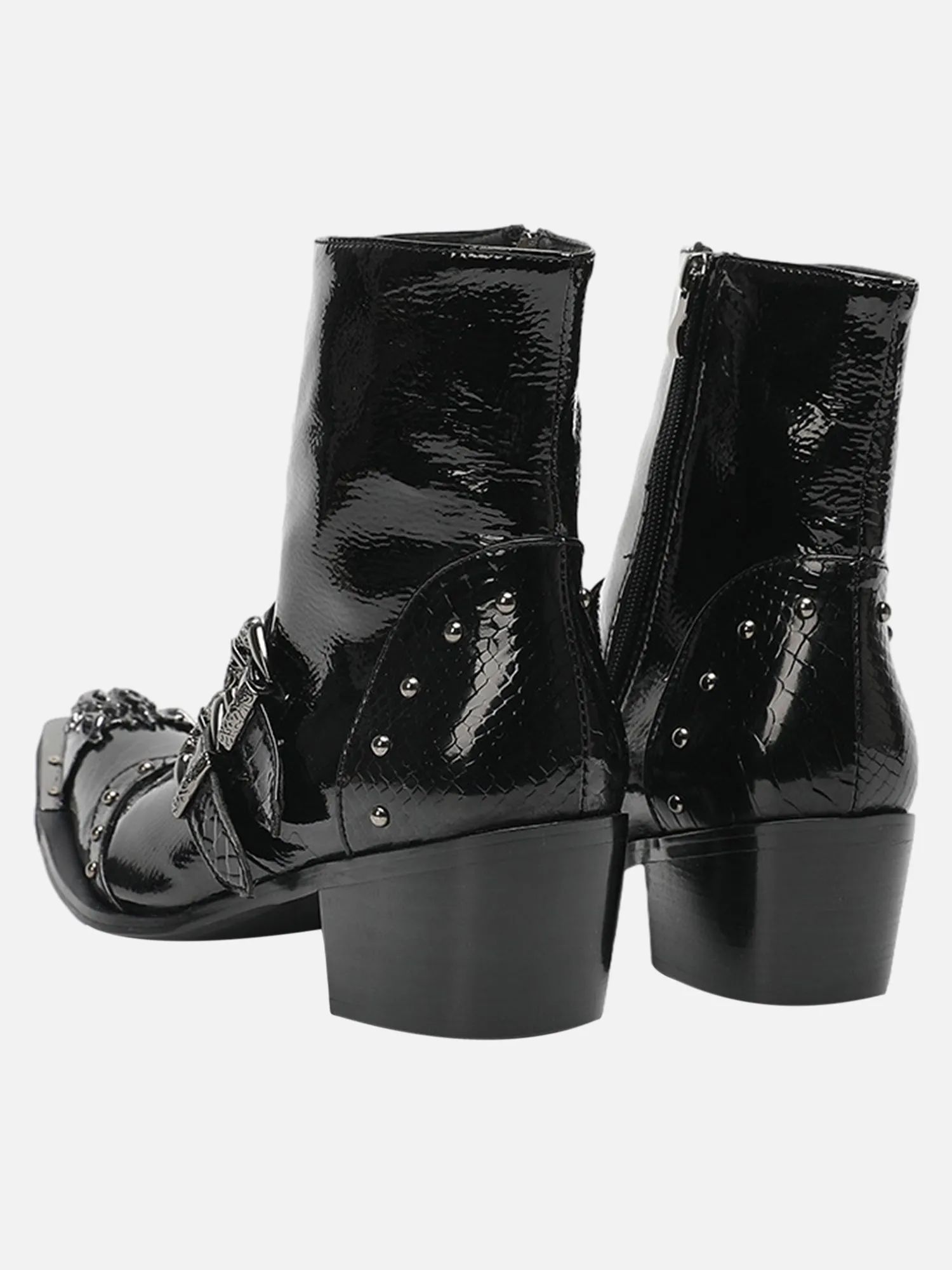 European And American Style Retro British Mid-top Chelsea Short Boots sold by Thesupermade product image thumbnail 5