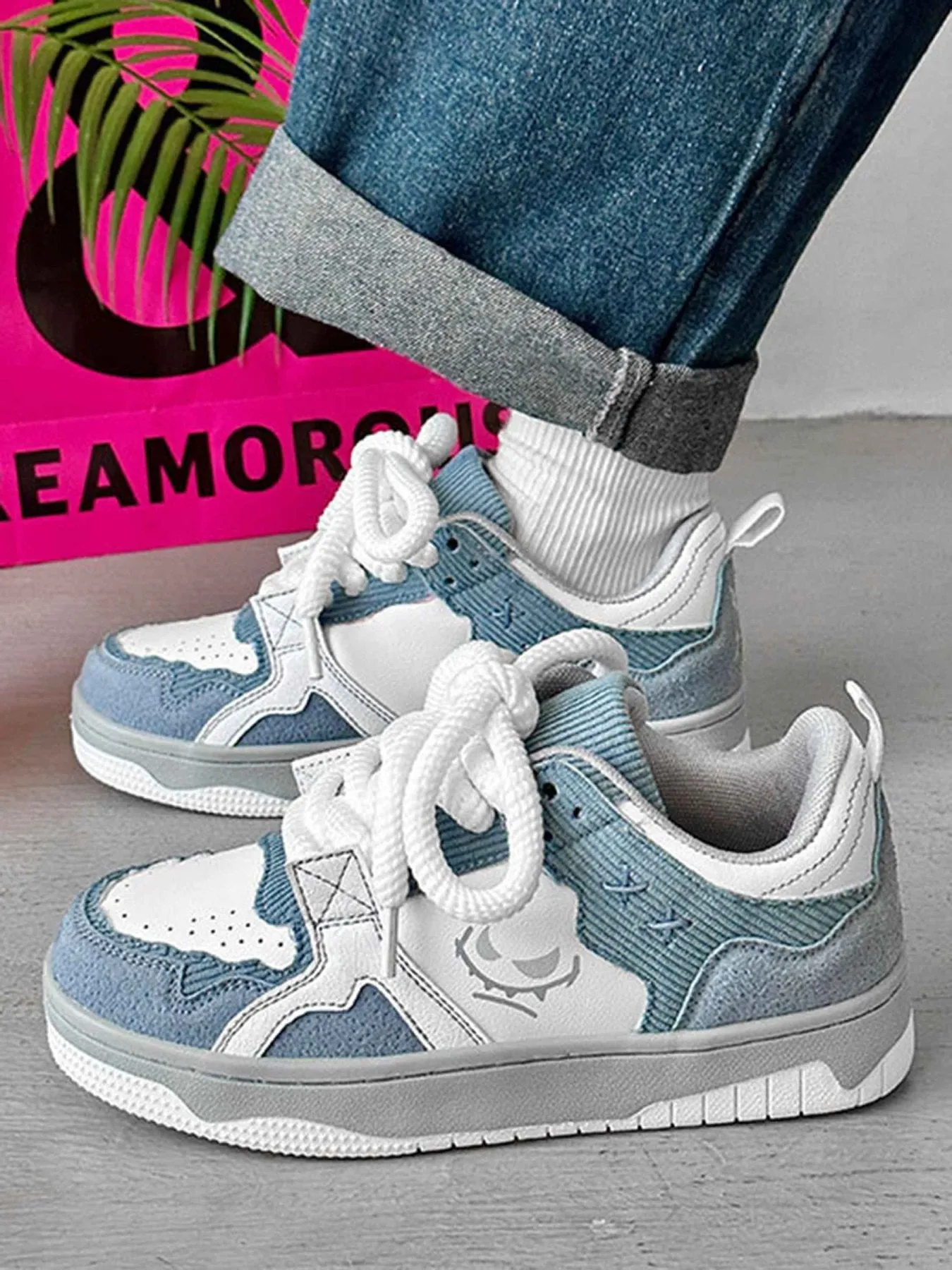 Thesupermade High Street Breathable Thick Bottom Board Shoes sold by Thesupermade product image thumbnail 2