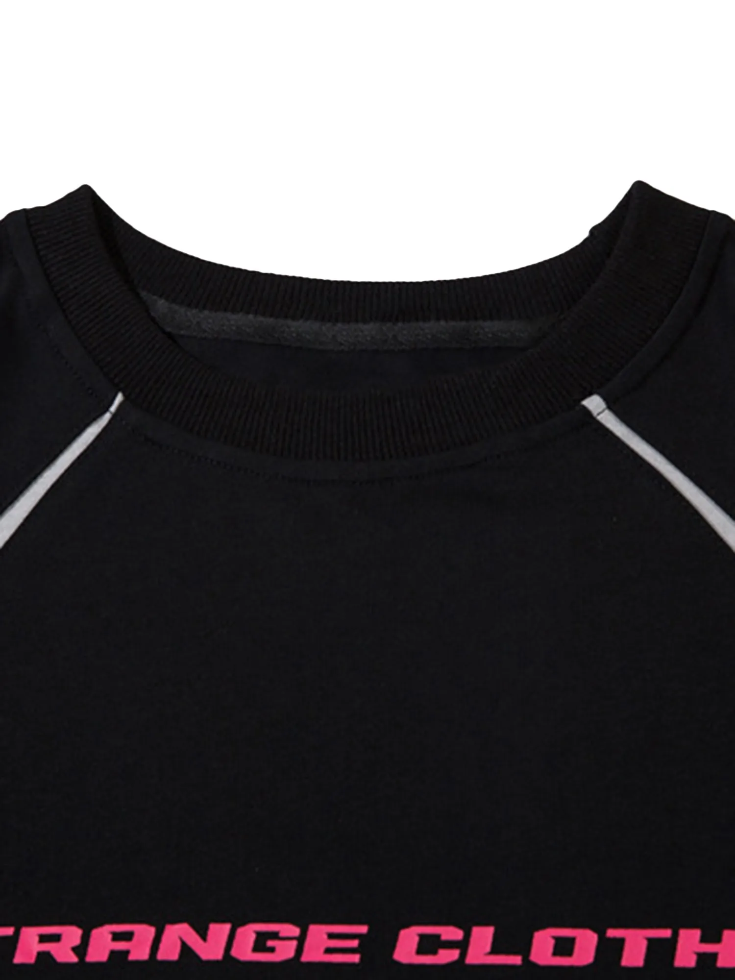 Retro Color-Blocked Deconstructed Stitching Racing T-shirt sold by Thesupermade product image thumbnail 4