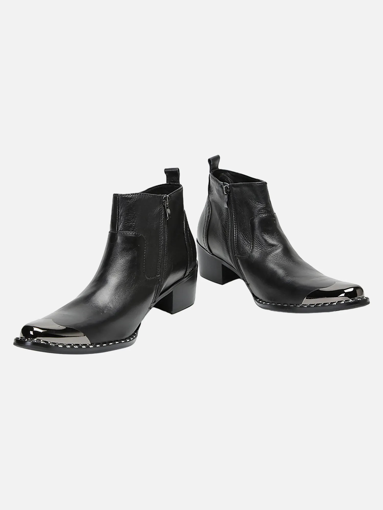 Trendy British Style Retro Pointed Toe Chelsea Boots sold by Thesupermade product image thumbnail 3