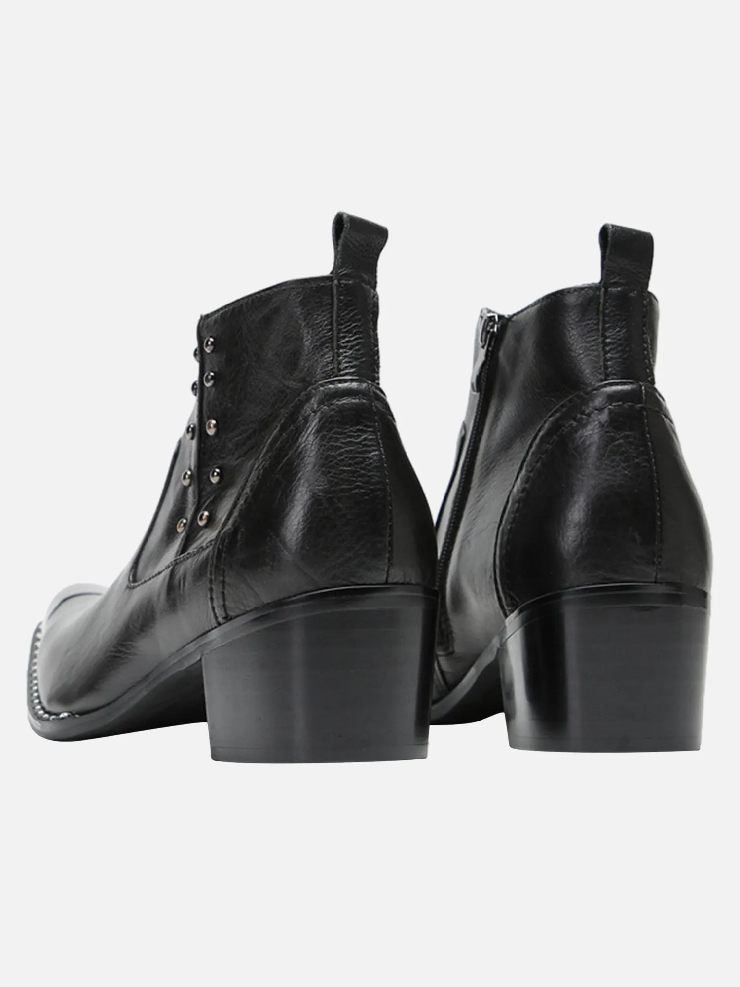 Trendy British Style Retro Pointed Toe Chelsea Boots sold by Thesupermade product image thumbnail 5