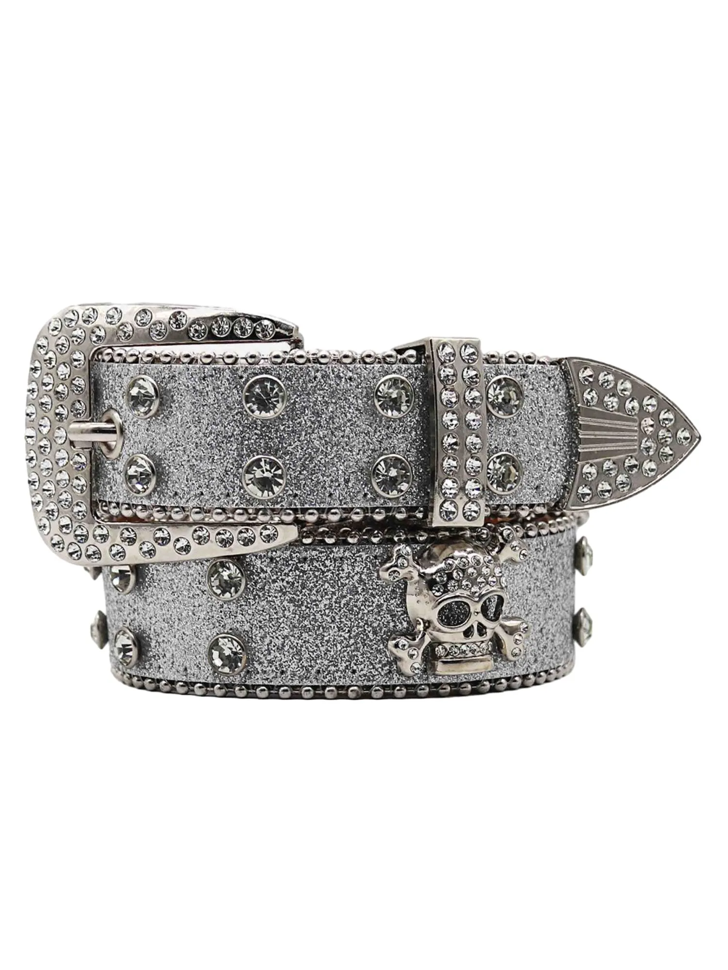 Thesupermade Rhinestone Skull Belt - 1668 sold by Thesupermade product image thumbnail 3