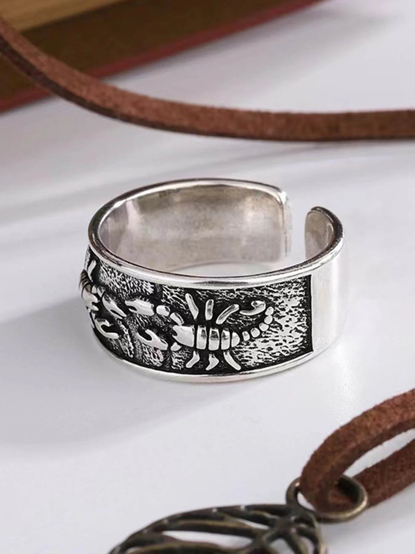 Thesupermade Vintage Scorpion Ring sold by Thesupermade product image thumbnail 4