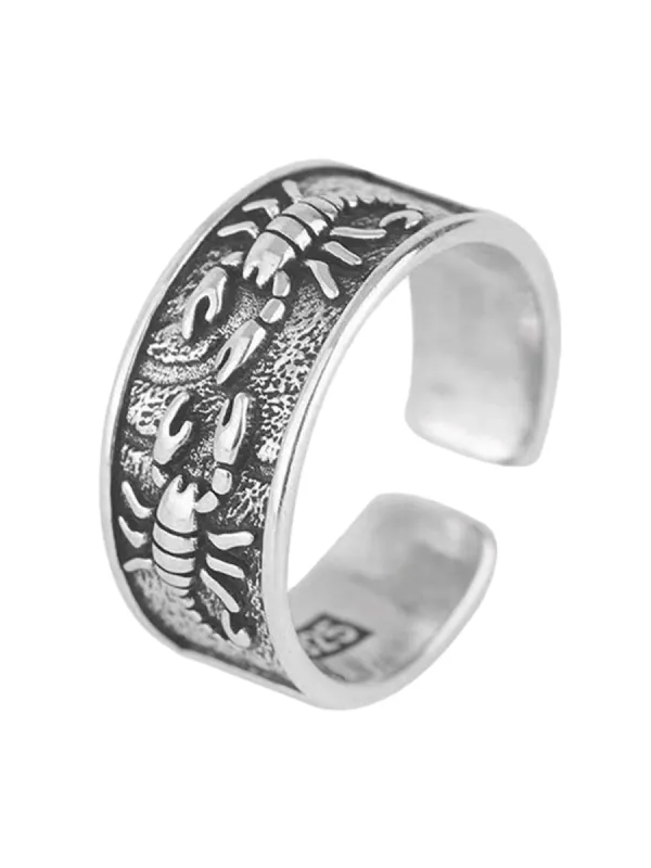 Thesupermade Vintage Scorpion Ring sold by Thesupermade