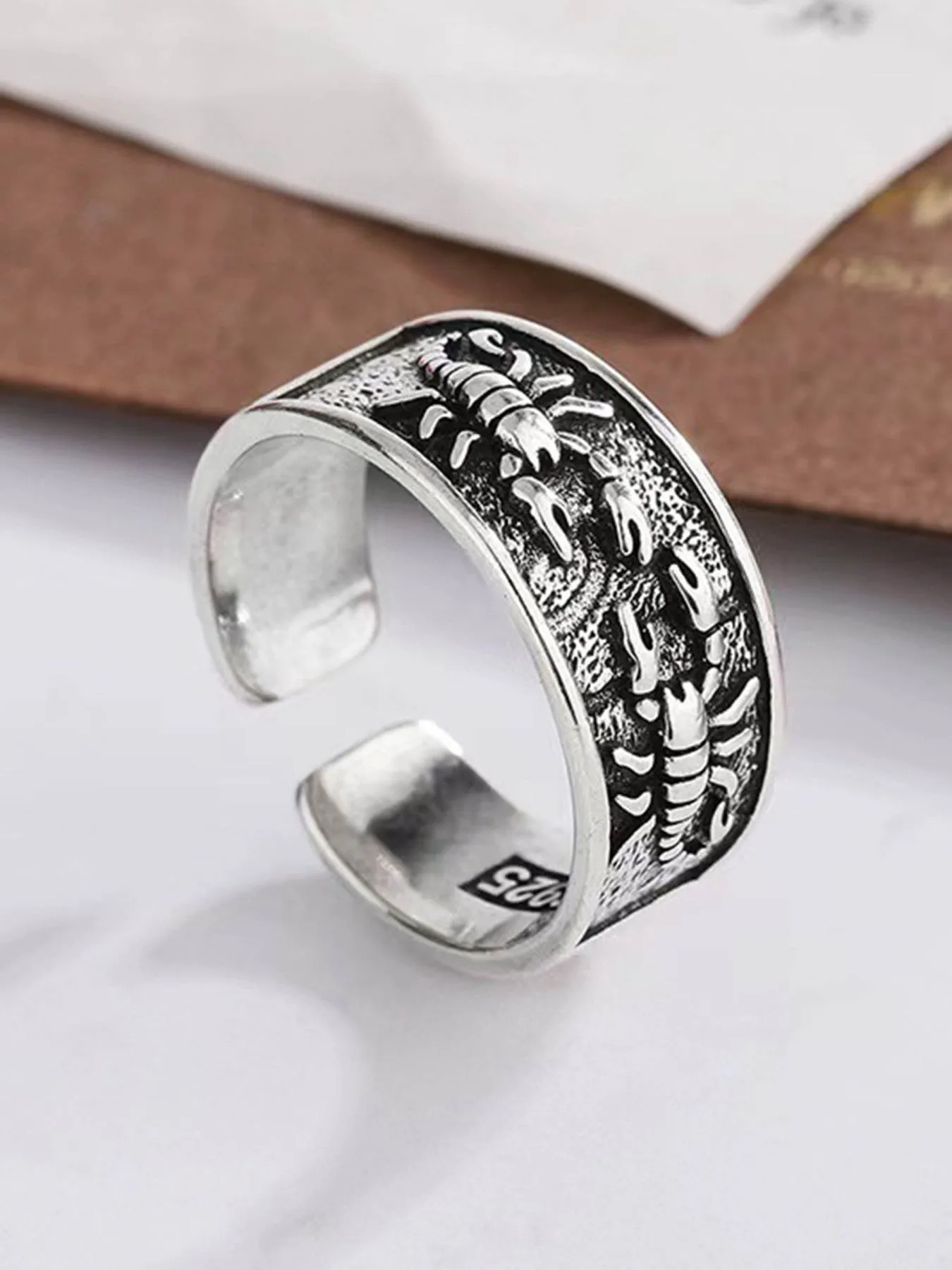 Thesupermade Vintage Scorpion Ring sold by Thesupermade product image thumbnail 2
