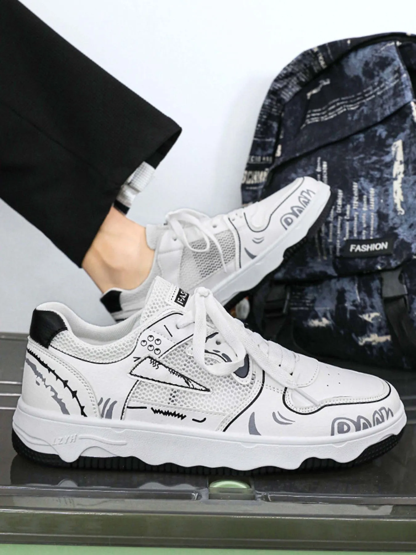 Thesupermade Mesh Breathable Board Shoes sold by Thesupermade product image thumbnail 5