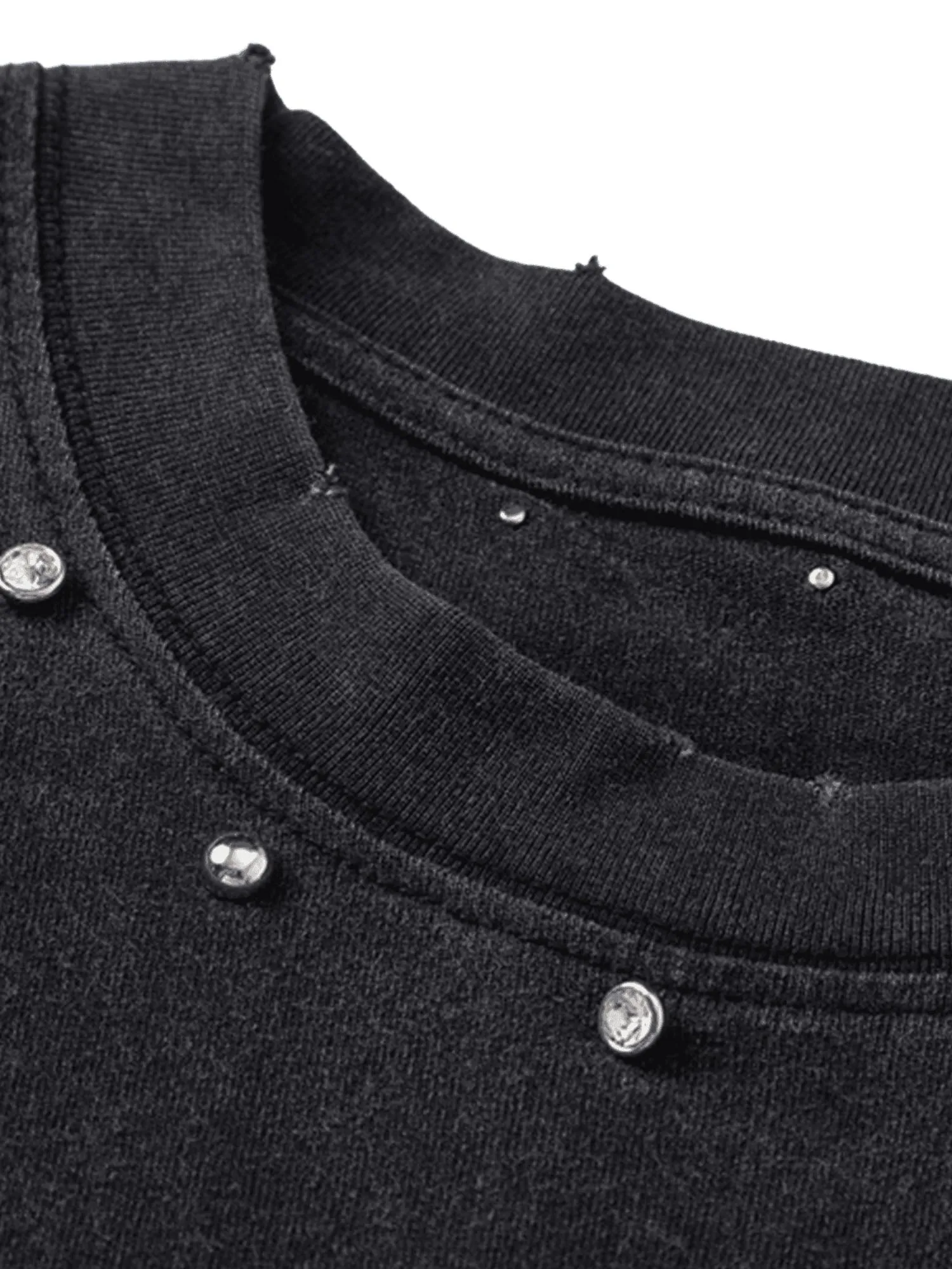 Thesupermade Art Rose Rivet Street Rap Sleeveless Vest sold by Thesupermade product image thumbnail 5