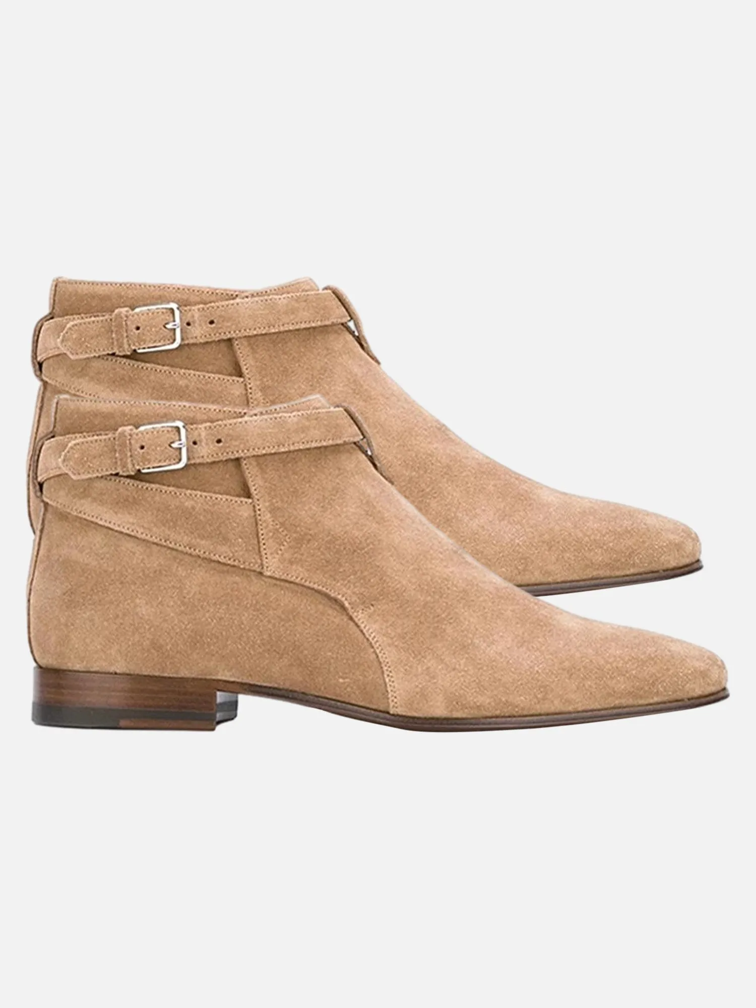 Pointed Toe British Style Buckled Chelsea Boots sold by Thesupermade product image thumbnail 2