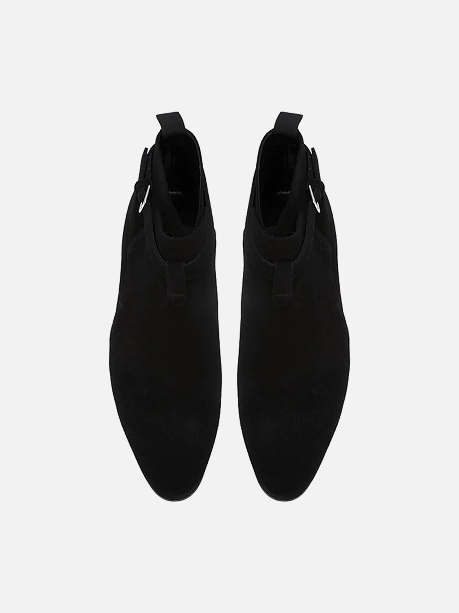 Pointed Toe British Style Buckled Chelsea Boots sold by Thesupermade product image thumbnail 4