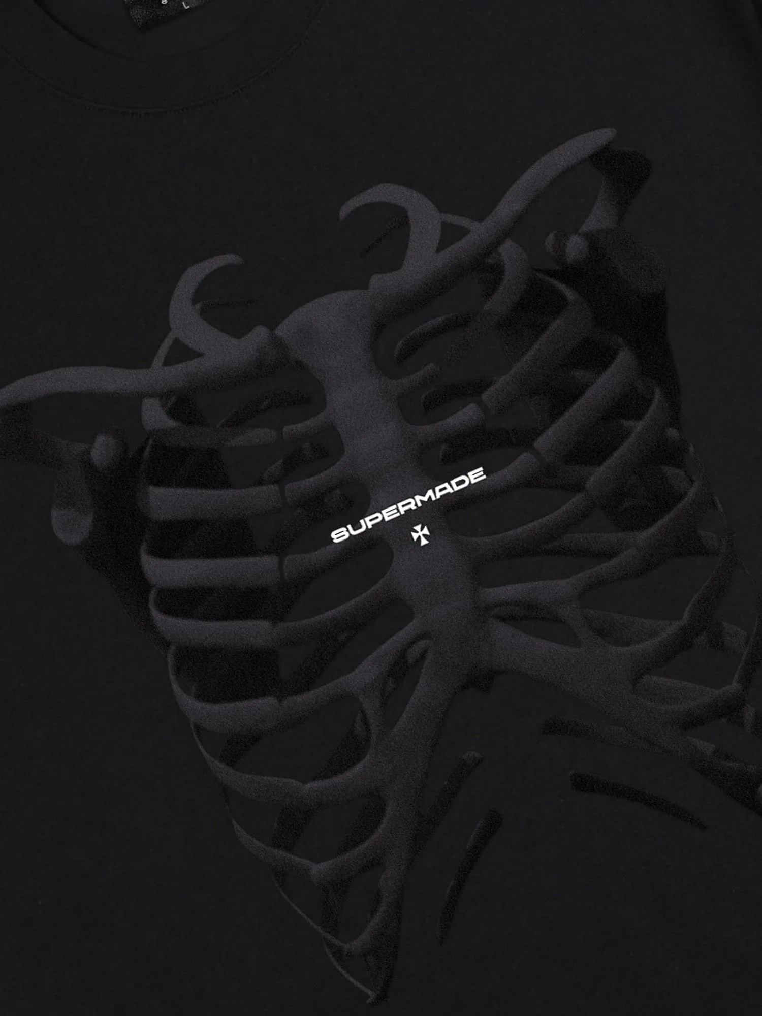 Thesupermade Skull Print T-shirt sold by Thesupermade product image thumbnail 5