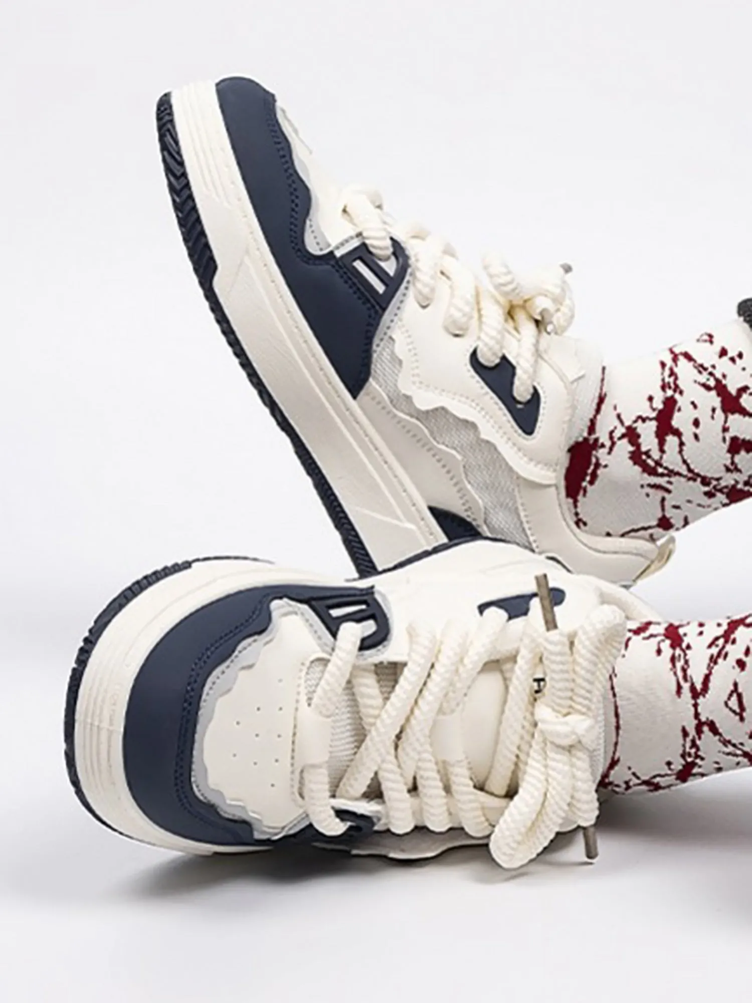 Thesupermade Niche Thick-soled Versatile Sneakers sold by Thesupermade product image thumbnail 4