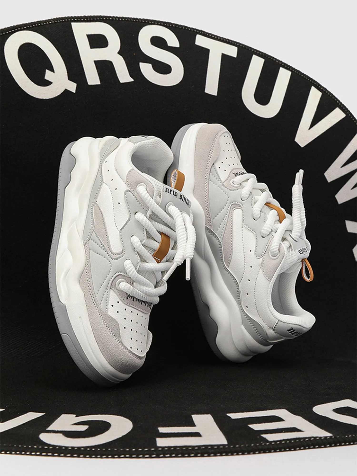 Panda Chunky Sole Sneakers sold by Thesupermade product image thumbnail 3