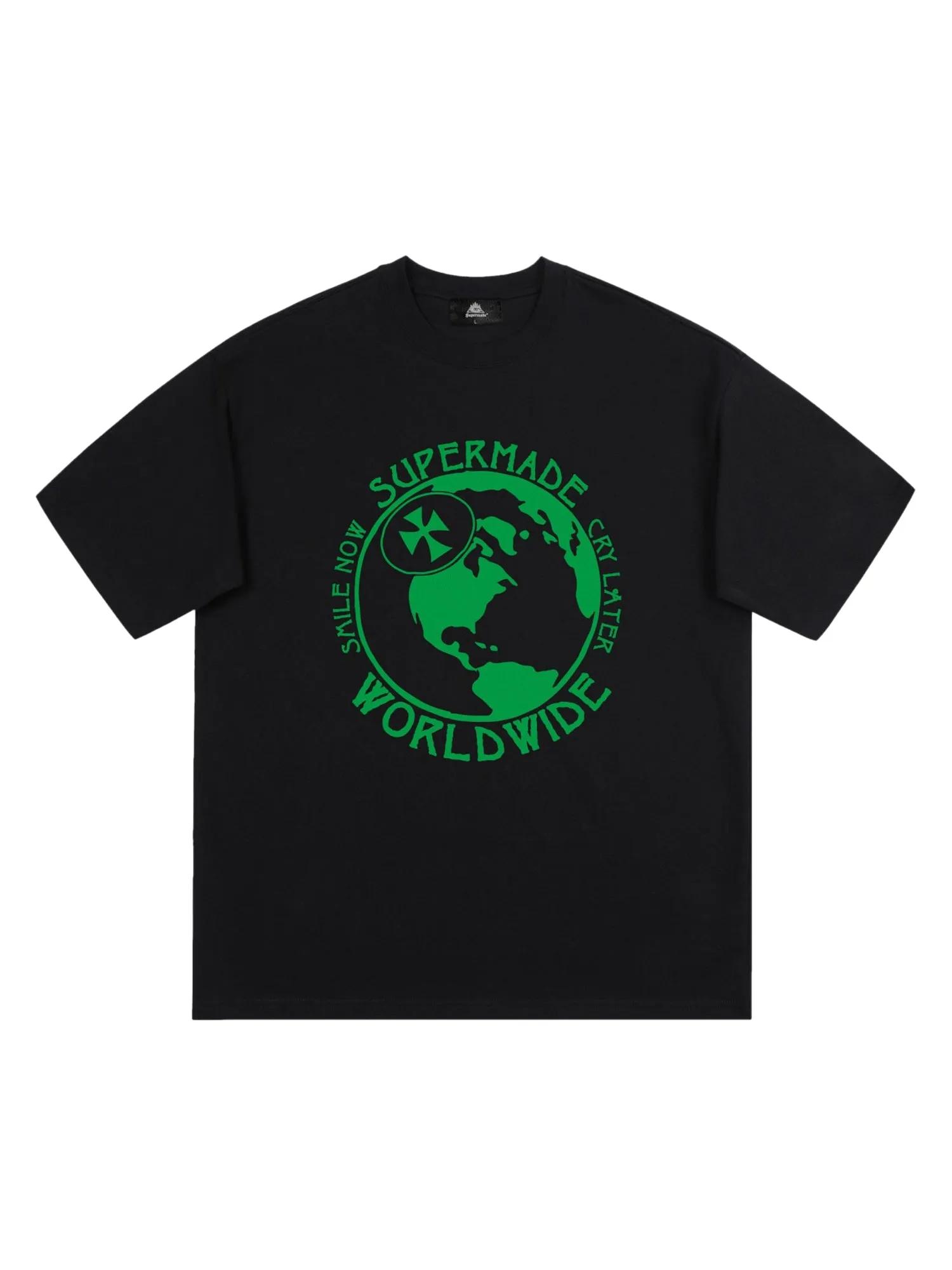 Thesupermade Globe Print T-shirt sold by Thesupermade product image thumbnail 4