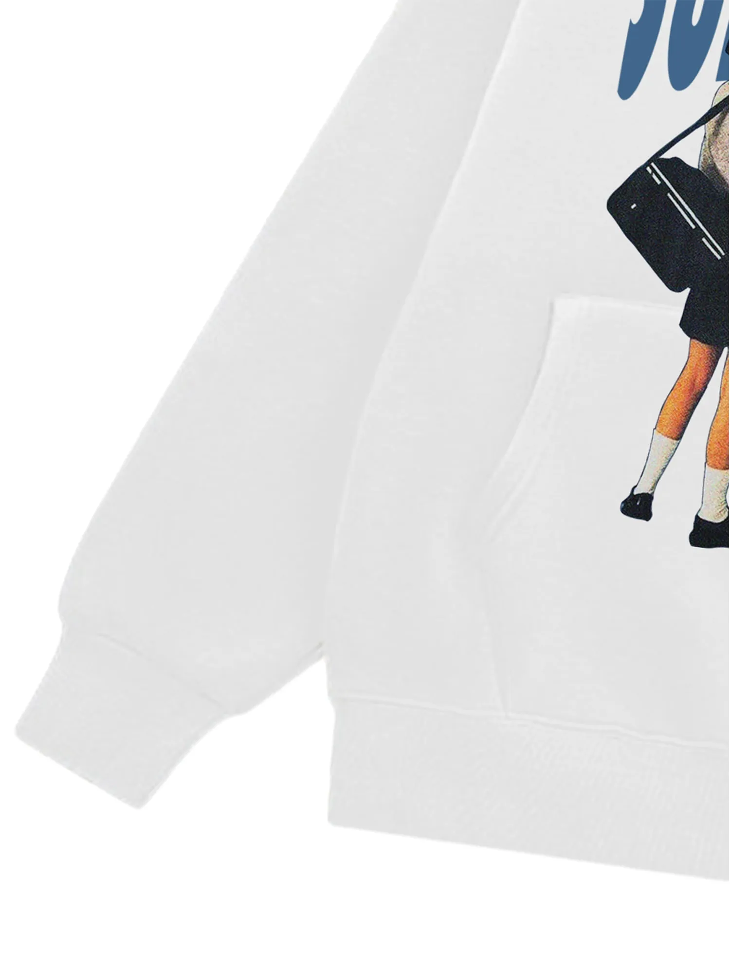 Thesupermade Fun Girl Printed Fleece Hoodie sold by Thesupermade product image thumbnail 4