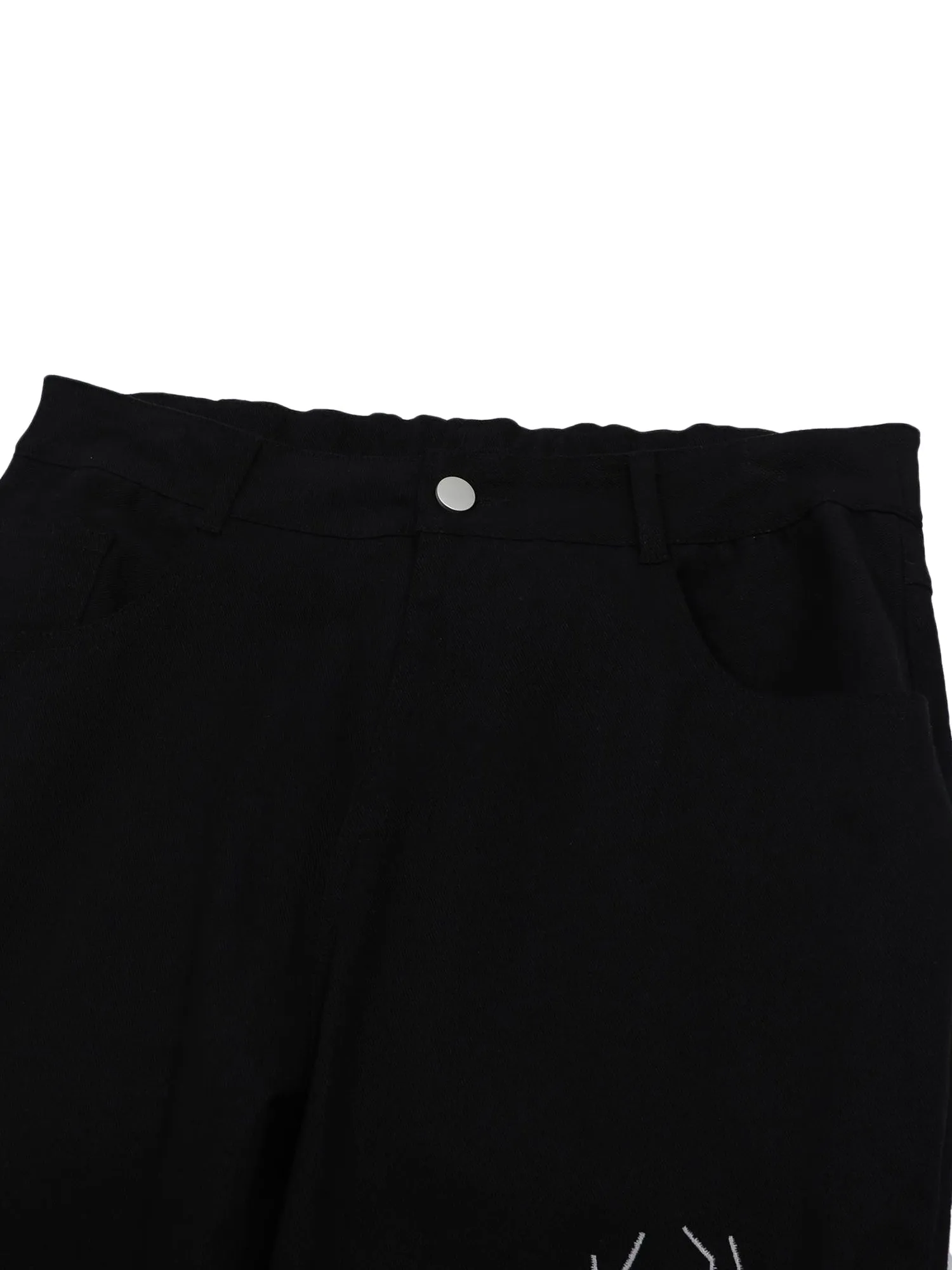 Thesupermade Street Spider Printed Zipper Casual Pants sold by Thesupermade product image thumbnail 3