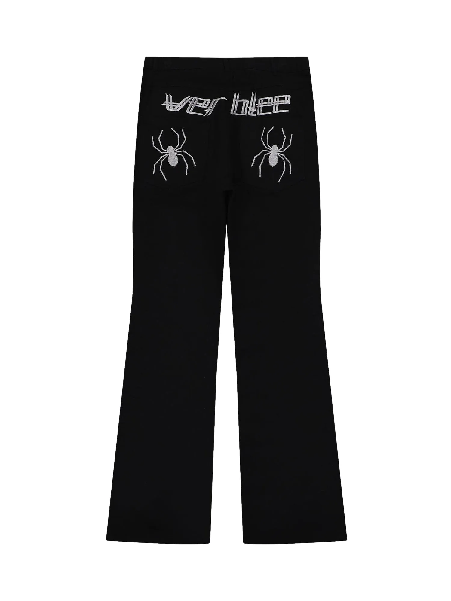 Thesupermade Street Spider Printed Zipper Casual Pants sold by Thesupermade product image thumbnail 2