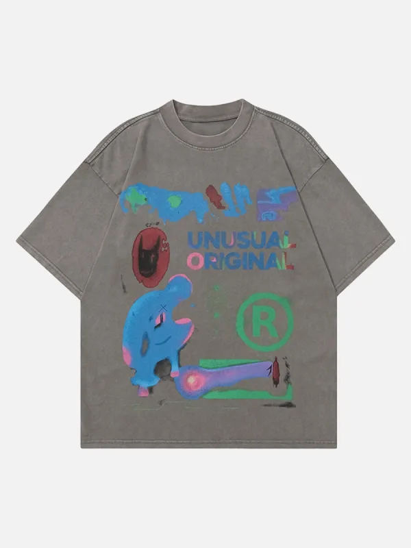 American Thermal Imaging Graffiti Heavy Cotton T-shirt sold by Thesupermade