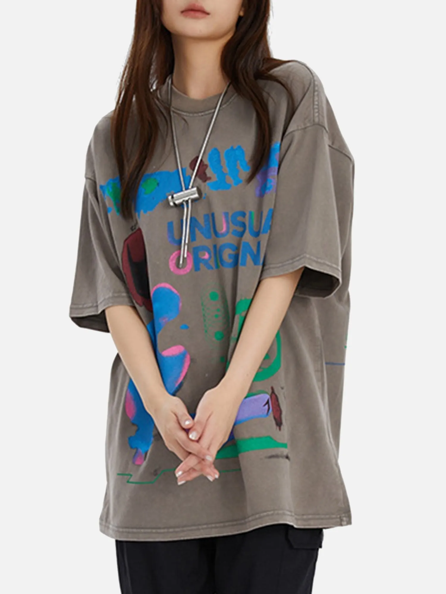 American Thermal Imaging Graffiti Heavy Cotton T-shirt sold by Thesupermade product image thumbnail 5