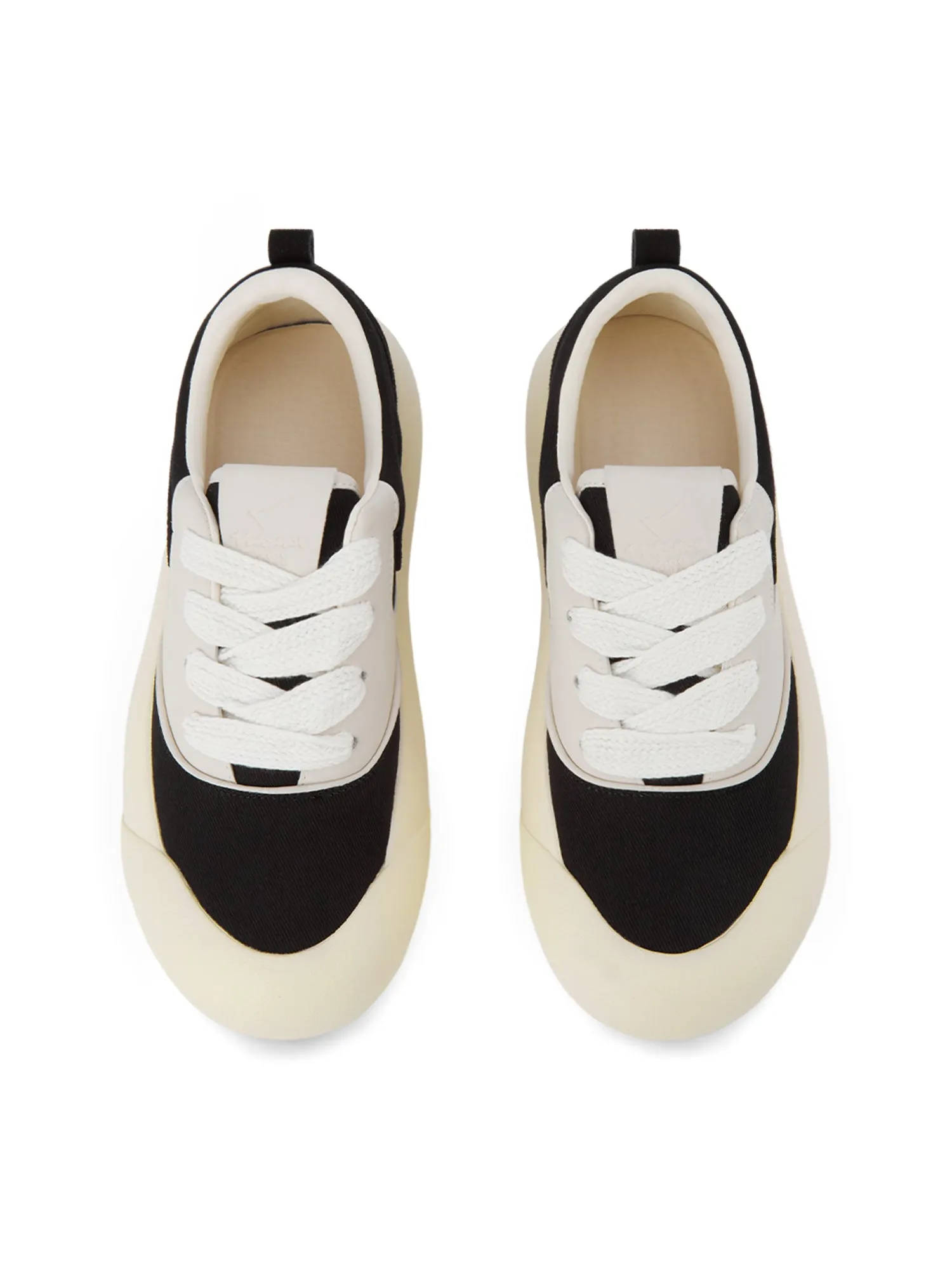 Thesupermade Chunky Round-Toe Color-Block Rap Sneakers sold by Thesupermade product image thumbnail 3