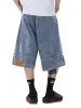 Retro Reverse Design Washed Denim Jorts - 2080 sold by Thesupermade