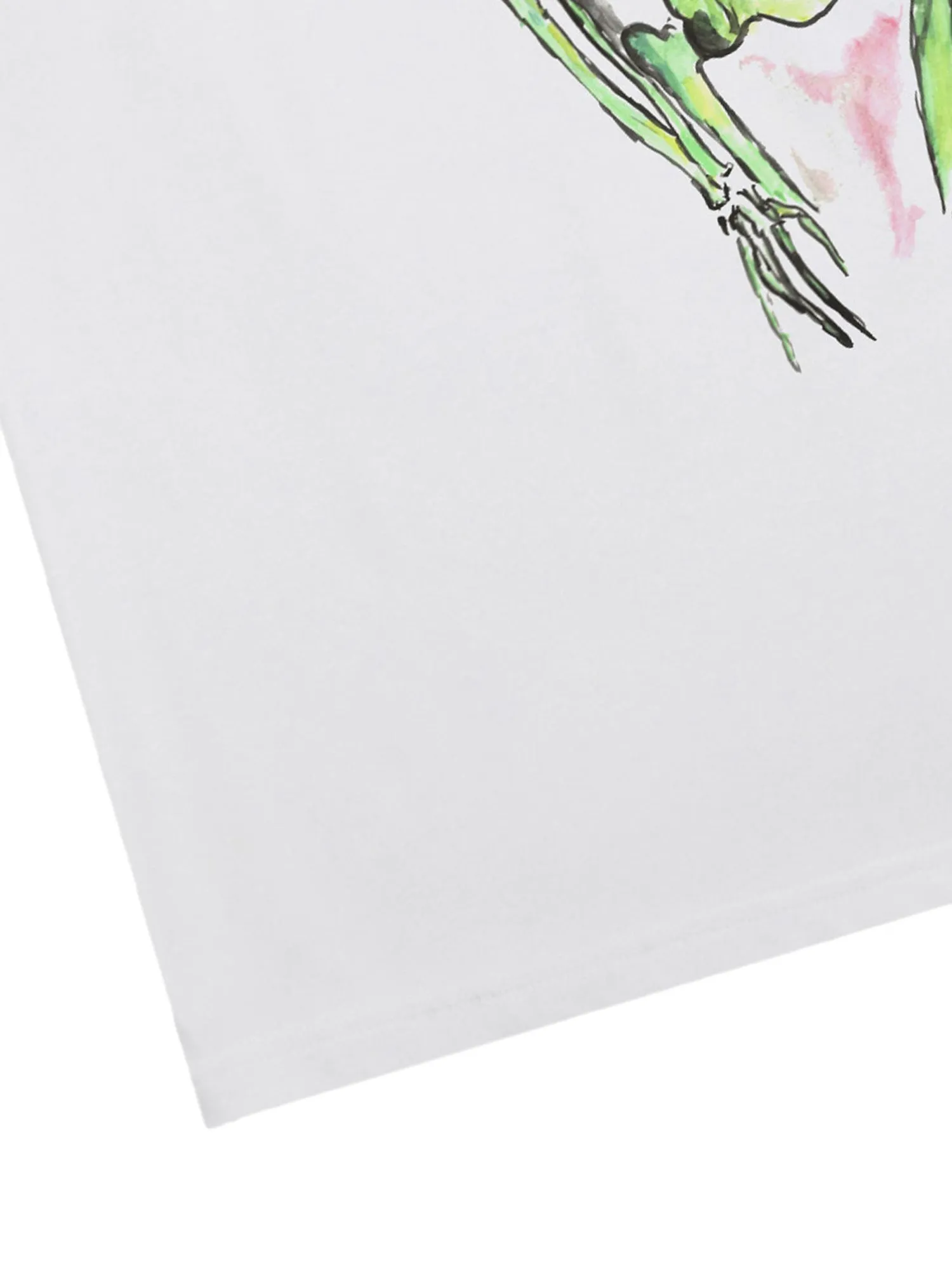 Thesupermade Hand-painted Skull Print T-shirt - 1629 sold by Thesupermade product image thumbnail 4