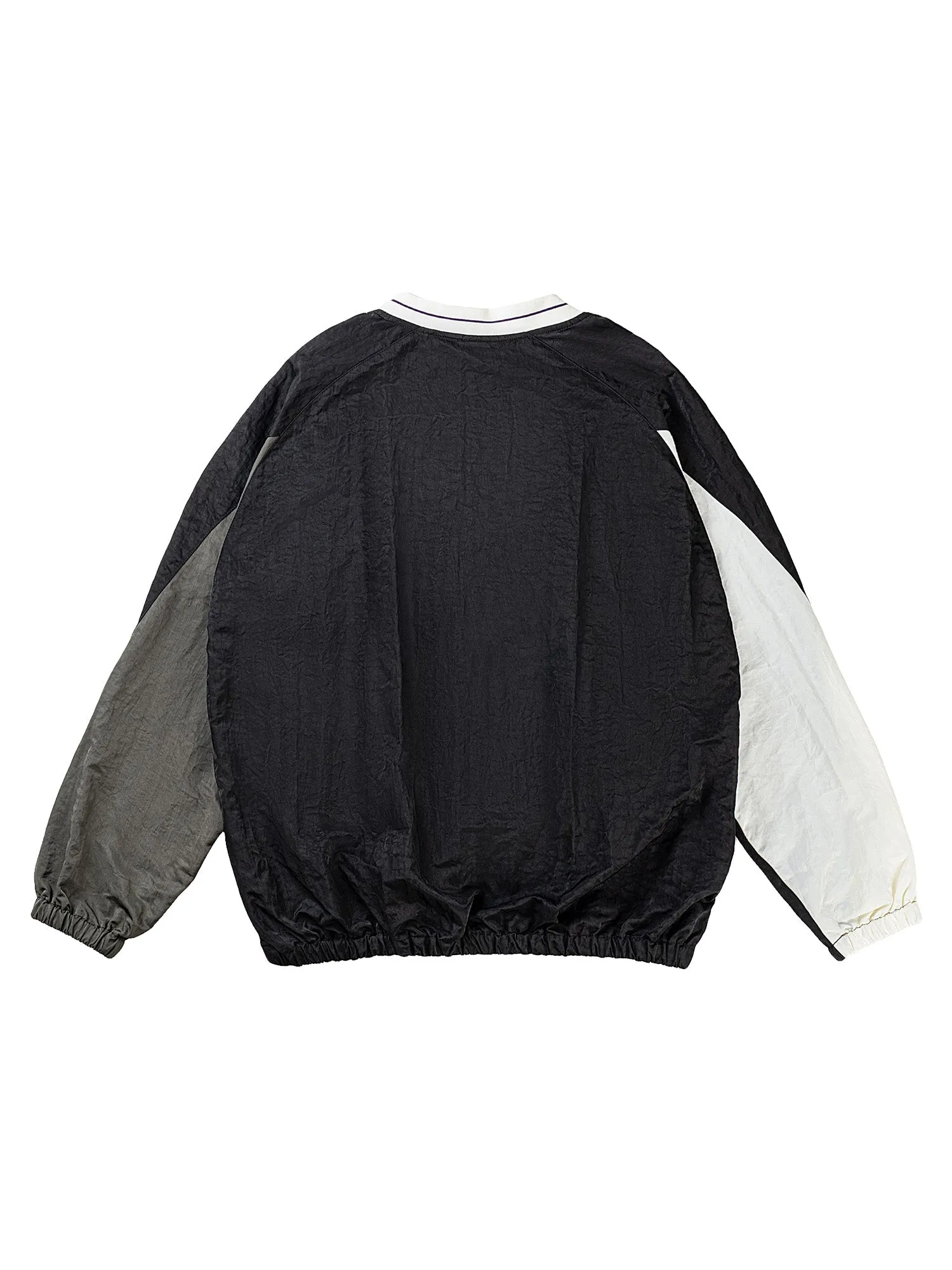 Thesupermade Street Hip-hop Stitching Long-sleeved T-shirt sold by Thesupermade product image thumbnail 3