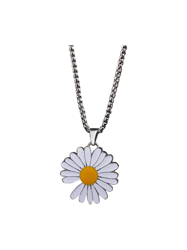 Thesupermade Daisy Hip Hop Necklace sold by Thesupermade