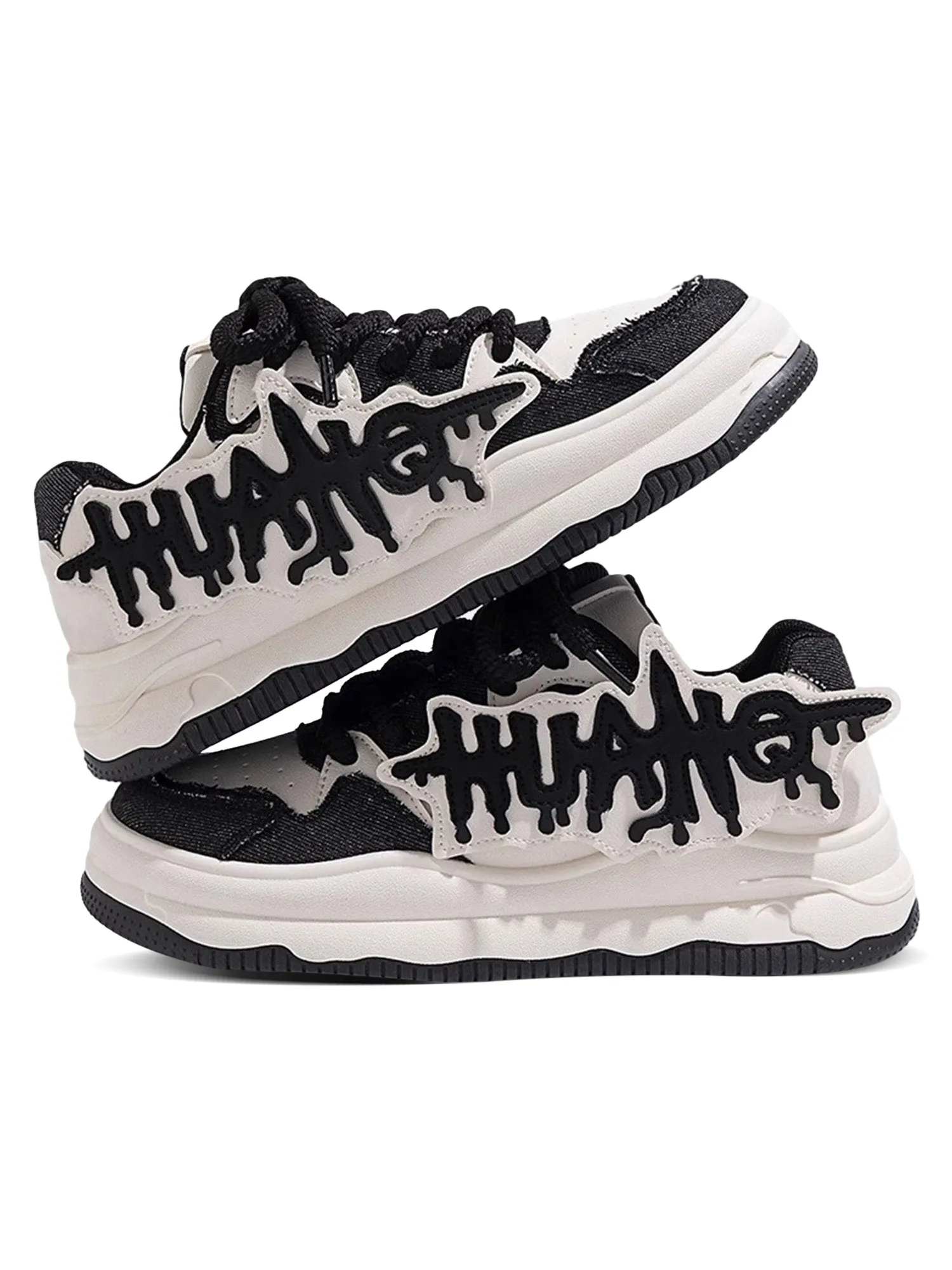 Thesupermade American Trendy Letter Creative Design Sneakers sold by Thesupermade product image thumbnail 2