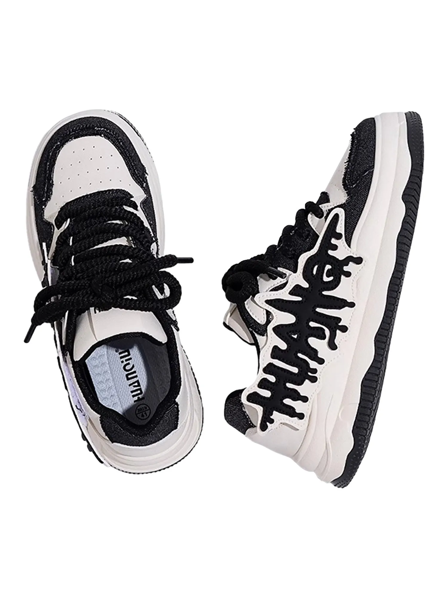 Thesupermade American Trendy Letter Creative Design Sneakers sold by Thesupermade product image thumbnail 5