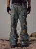 Thesupermade Graffiti BORO Destruction Chain Jeans - 2110 sold by Thesupermade