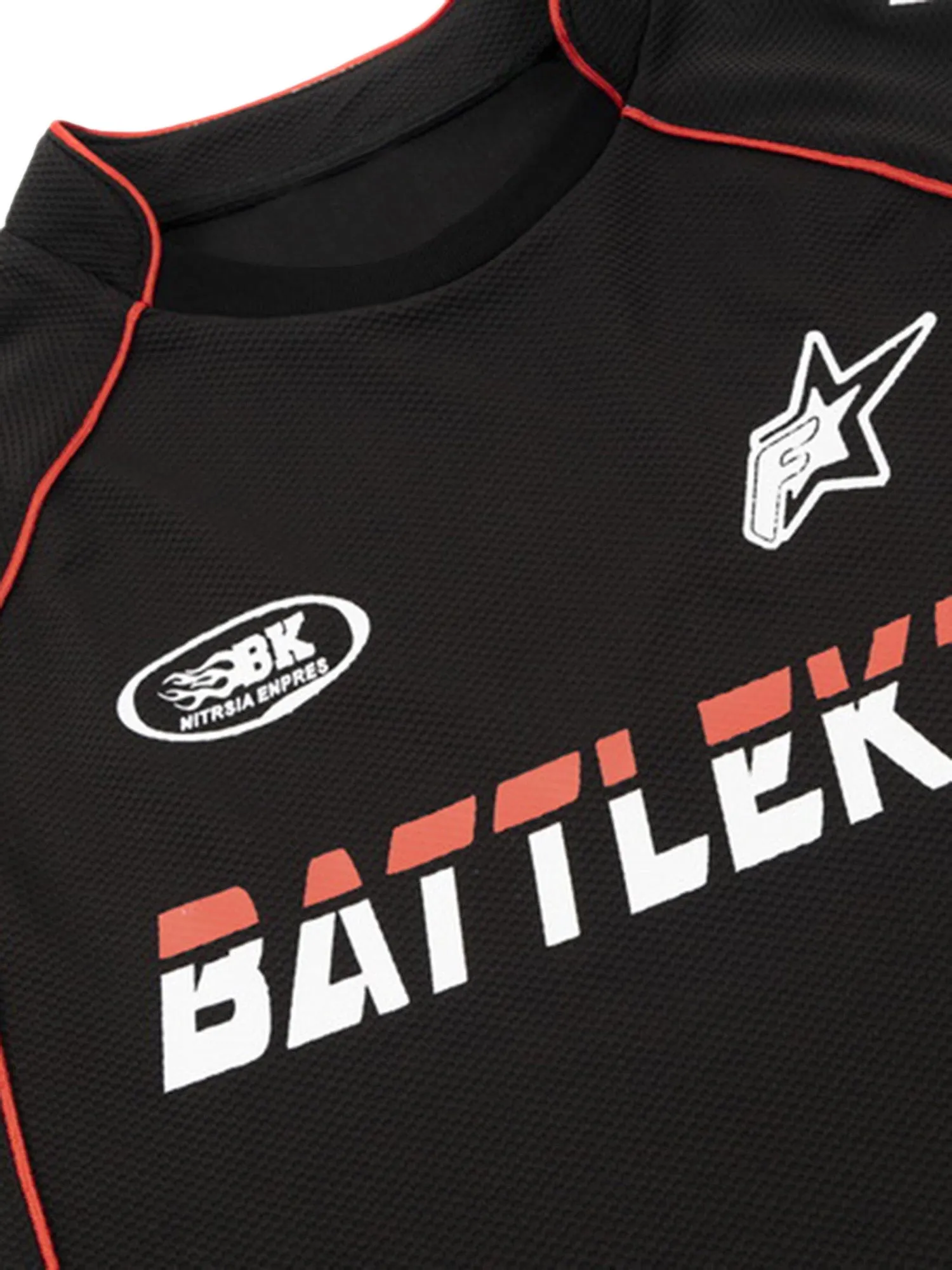 Thesupermade Racing Style Niche T-shirt - 1641 sold by Thesupermade product image thumbnail 5