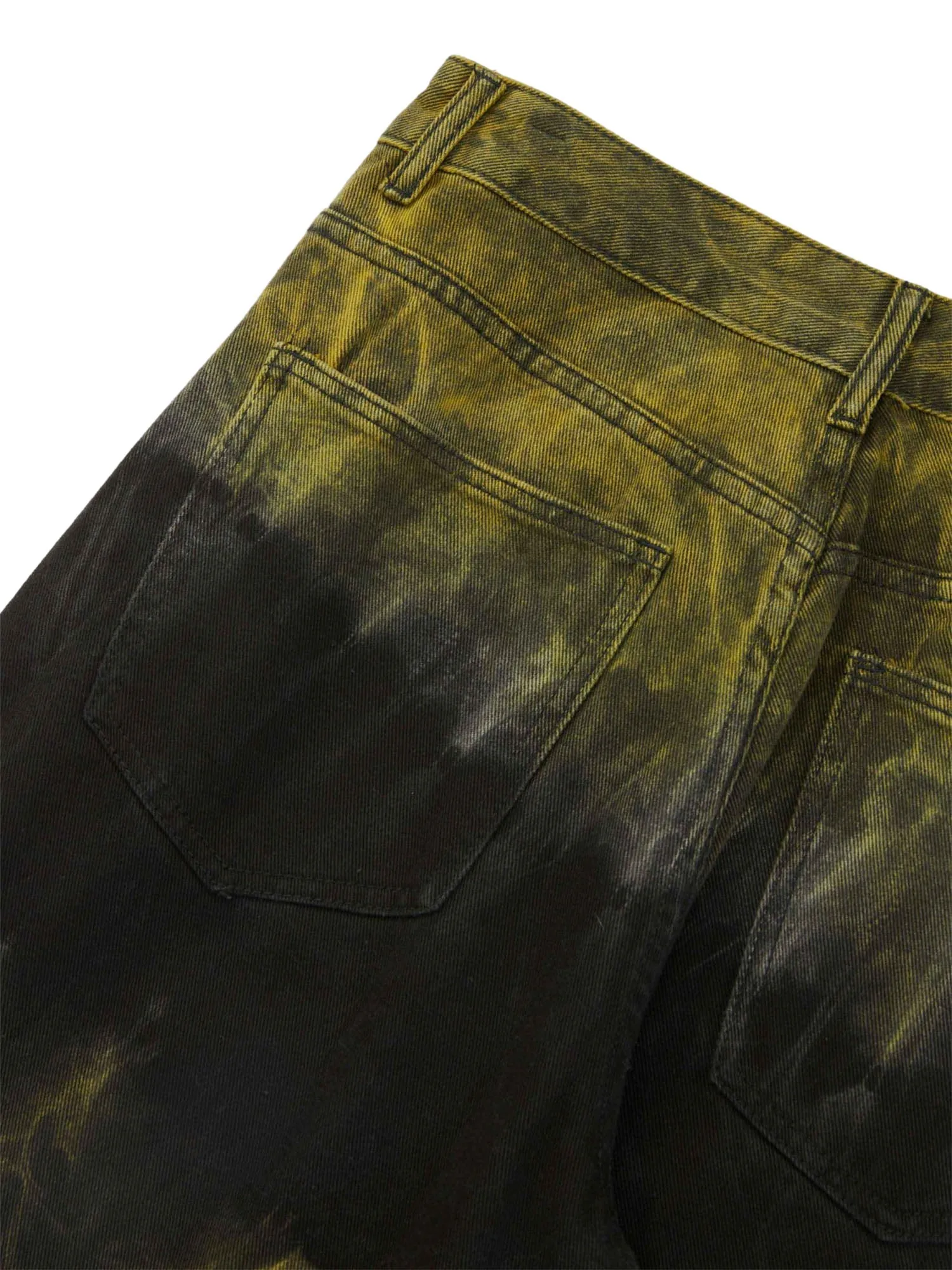 Thesupermade Graffiti Fun Tie-Dye Straight Jeans sold by Thesupermade product image thumbnail 4
