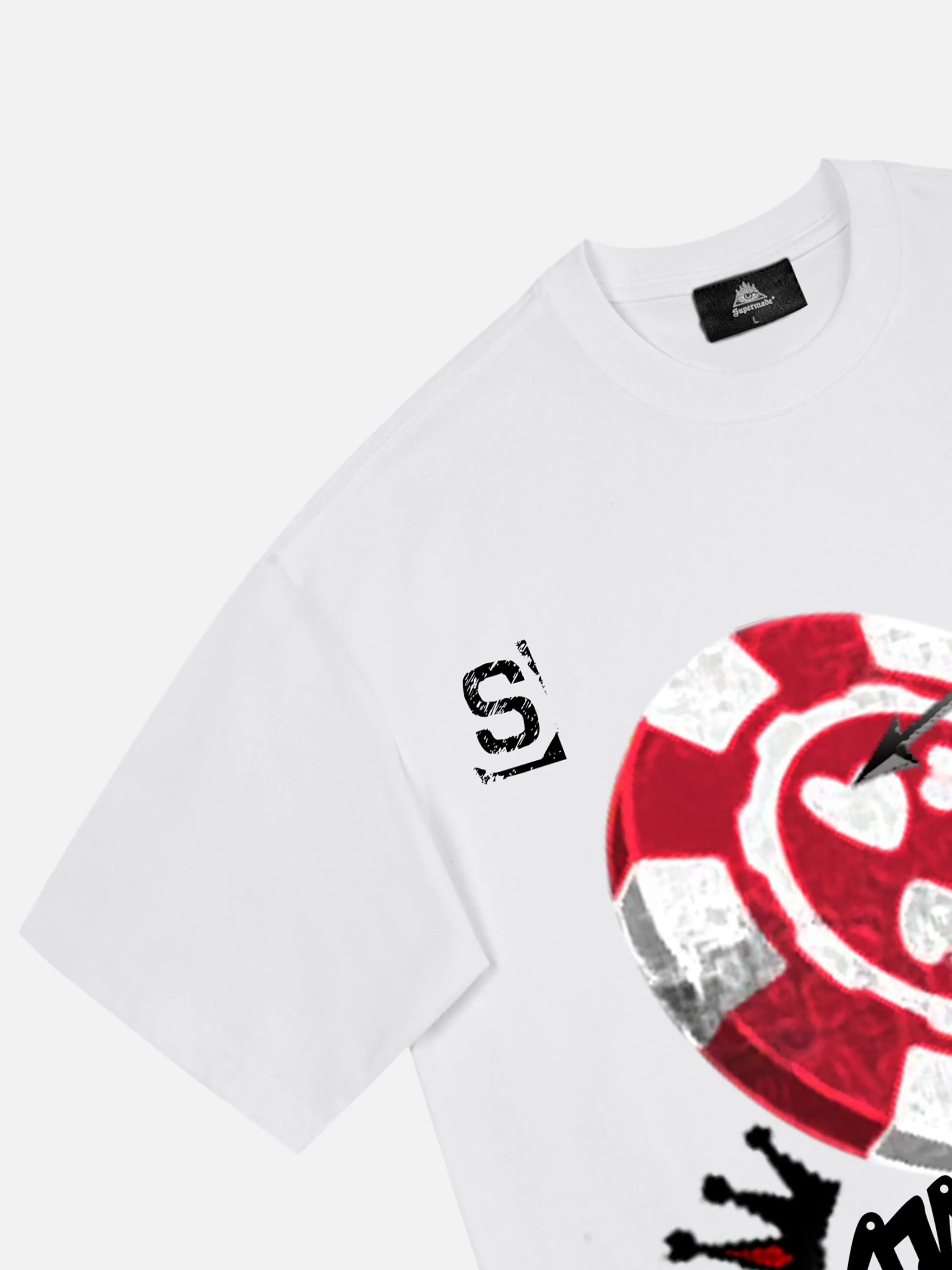 Thesupermade Valentine's Day Love Design Checkerboard Print T-shirt - 1939 sold by Thesupermade product image thumbnail 4
