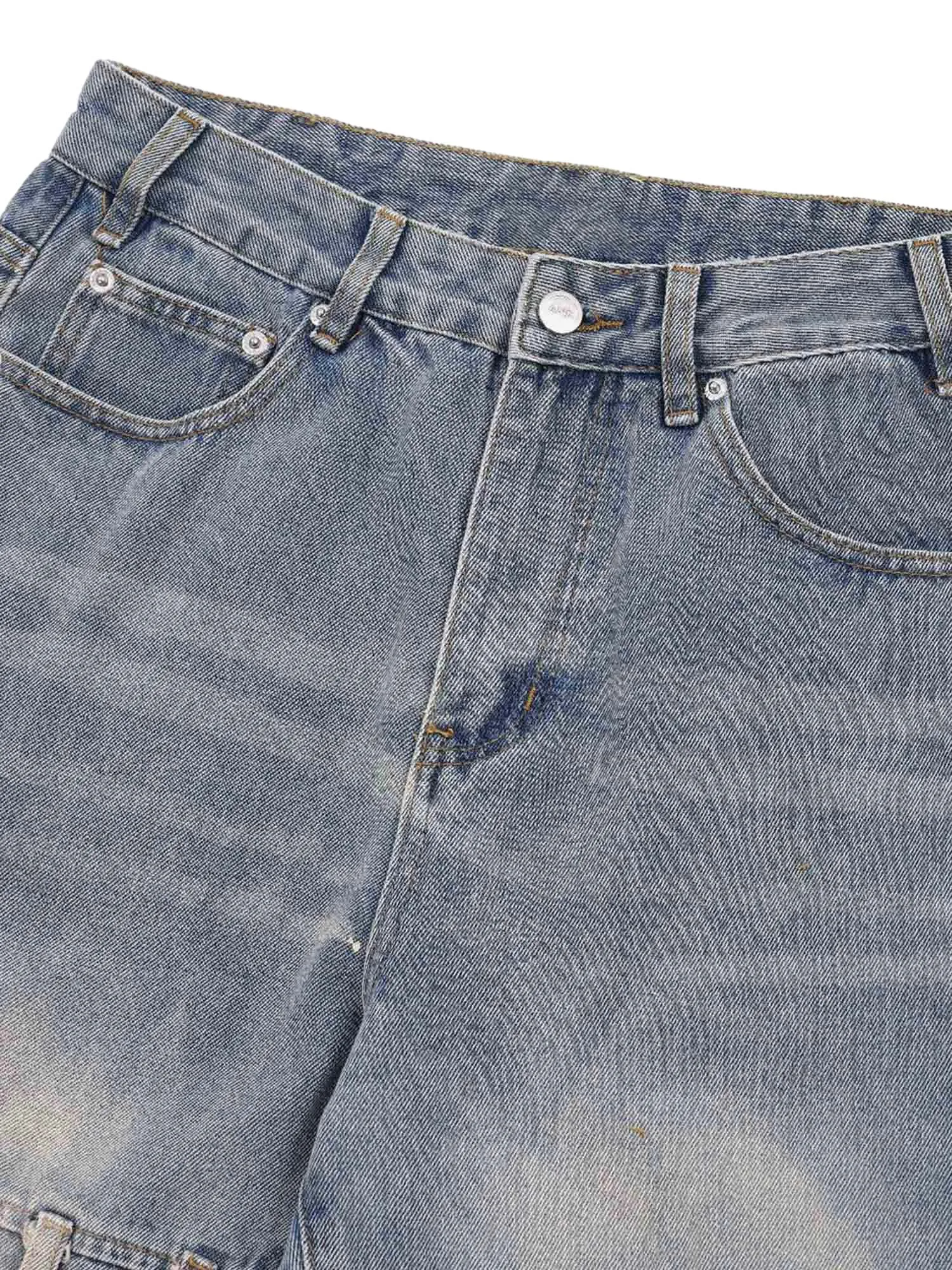 Vintage Street Washed Jeans sold by Thesupermade product image thumbnail 3