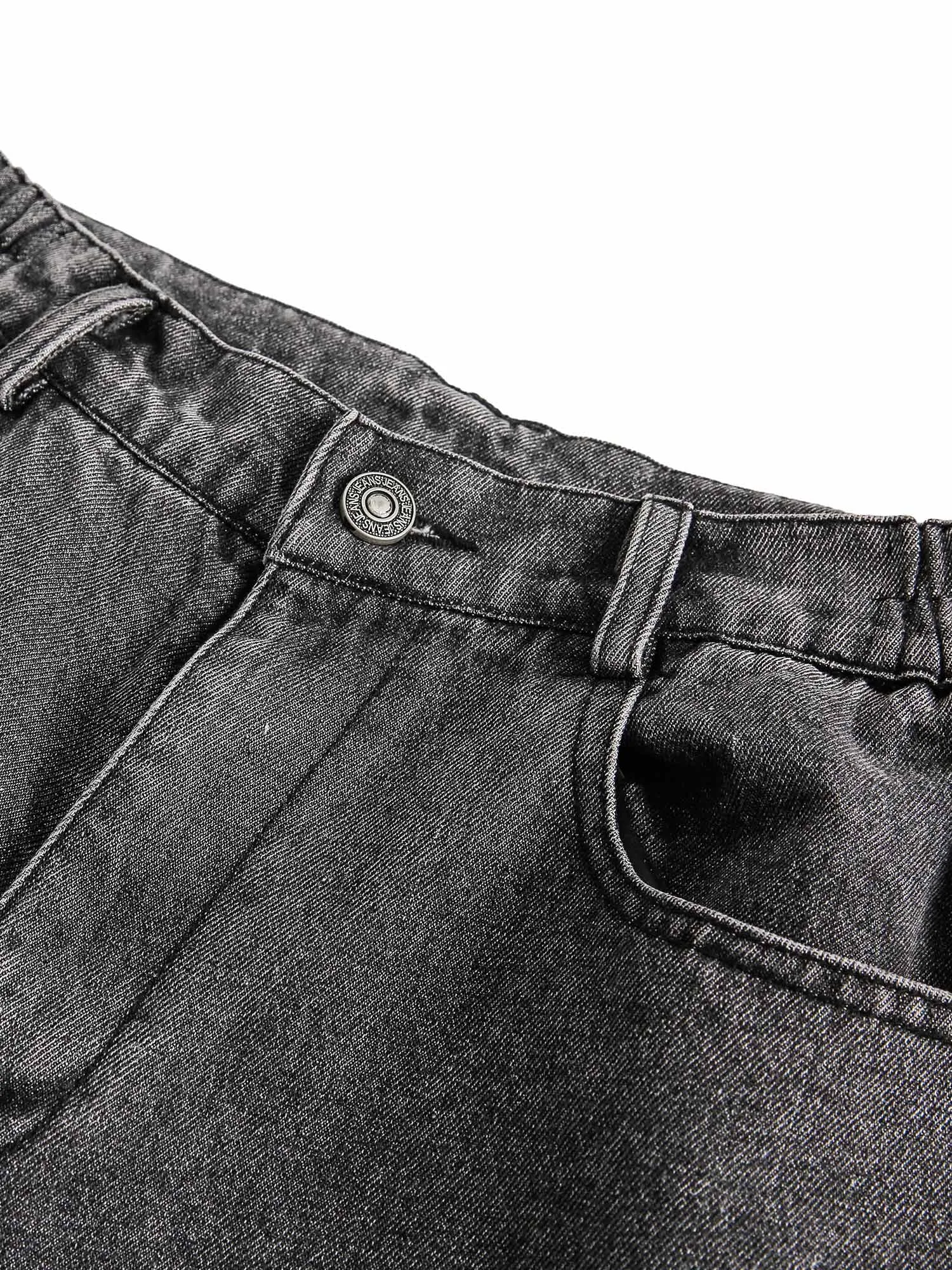 Thesupermade High Street Hip-hop Fun Print Jeans sold by Thesupermade product image thumbnail 3