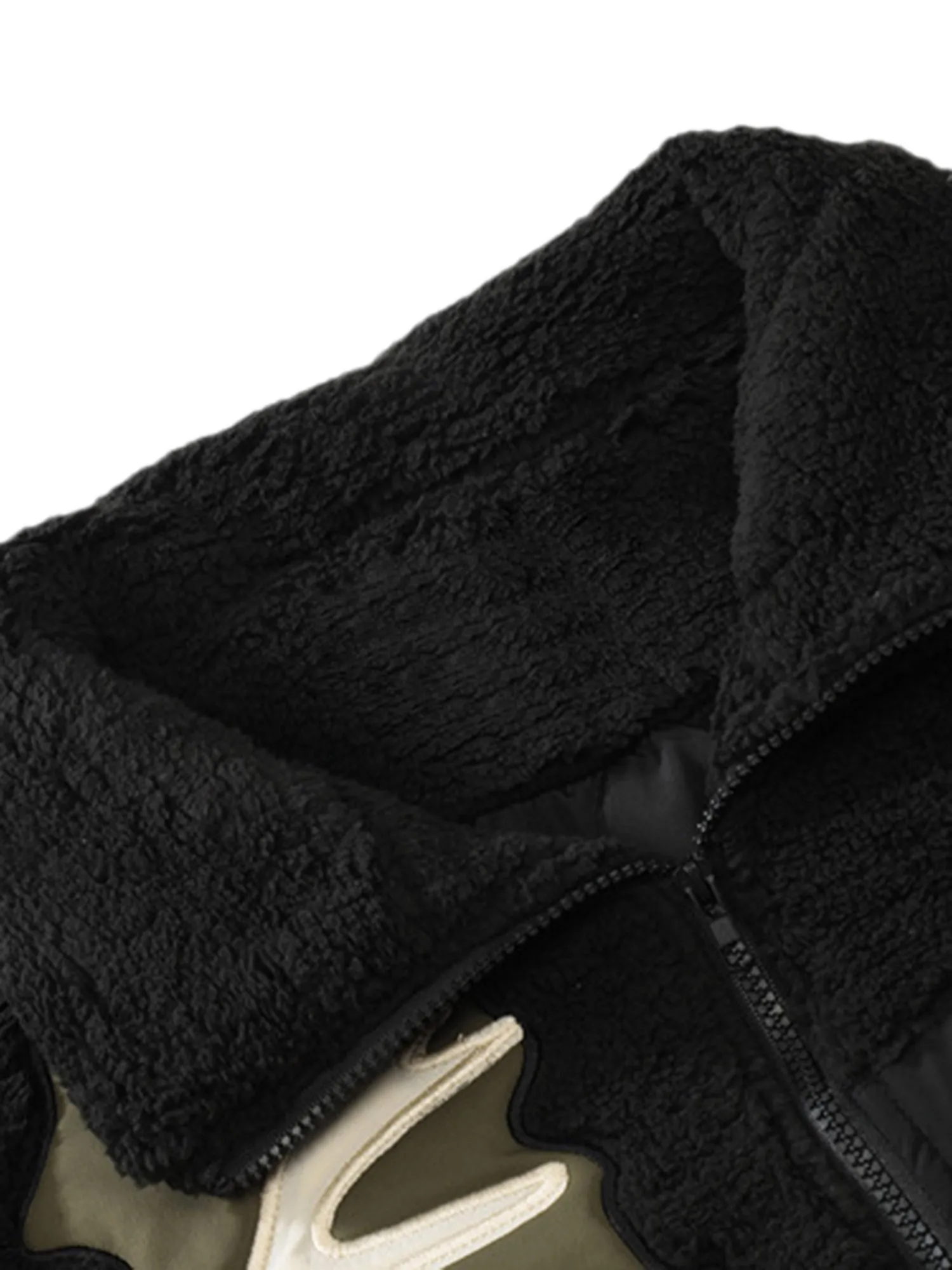 Thesupermade Street Retro Skull Loose Lambswool Jacket - 1927 sold by Thesupermade product image thumbnail 3