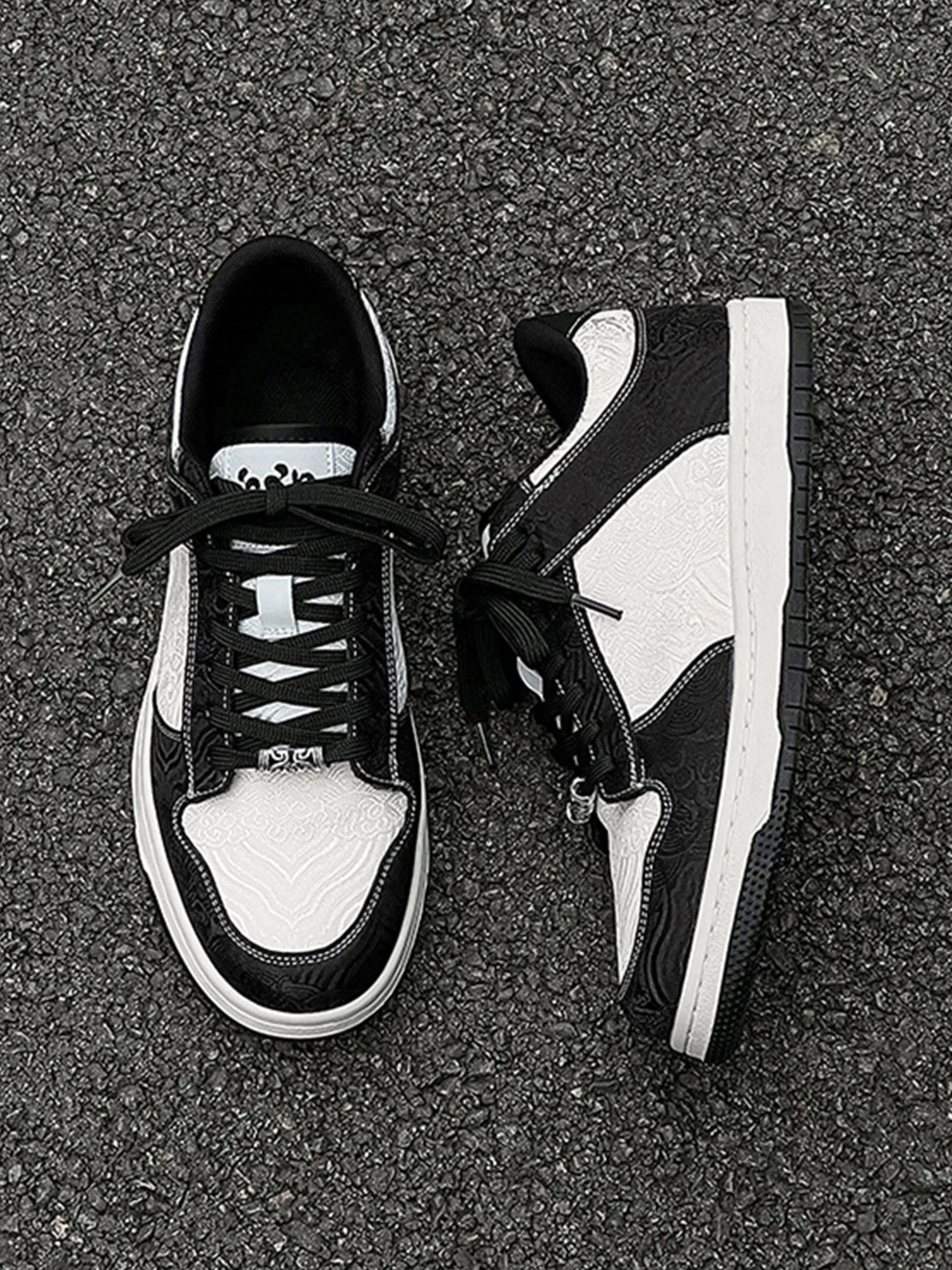 Thesupermade Panda Street Rap Sneakers sold by Thesupermade product image thumbnail 3