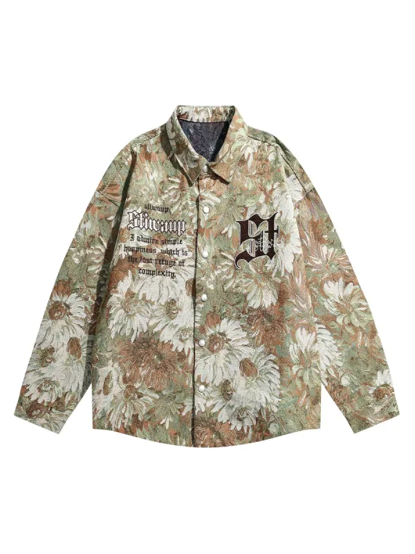 Thesupermade High Street Jacquard Embroidery Design Jacket sold by Thesupermade