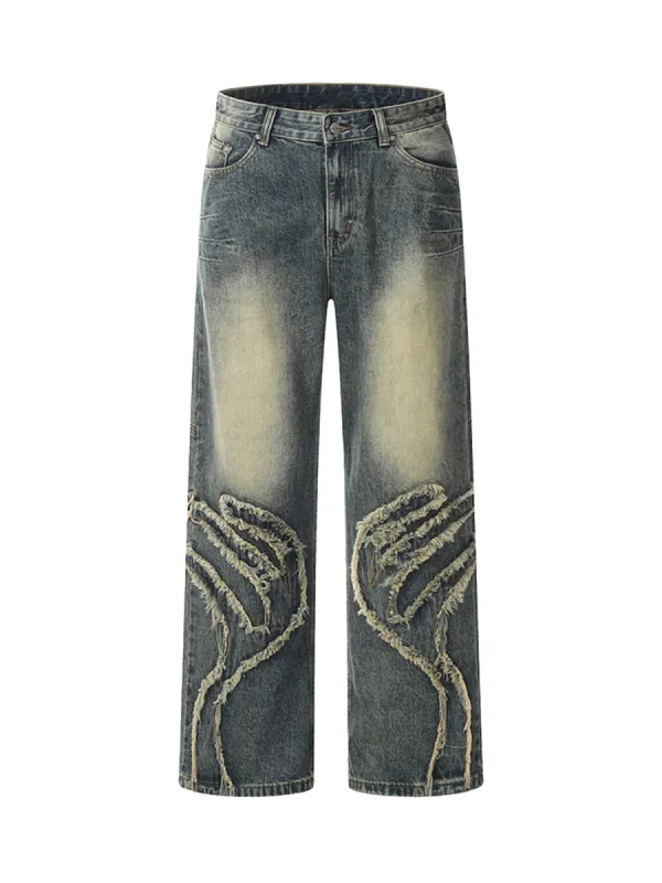 Thesupermade Vintage Baggy Jeans sold by Thesupermade